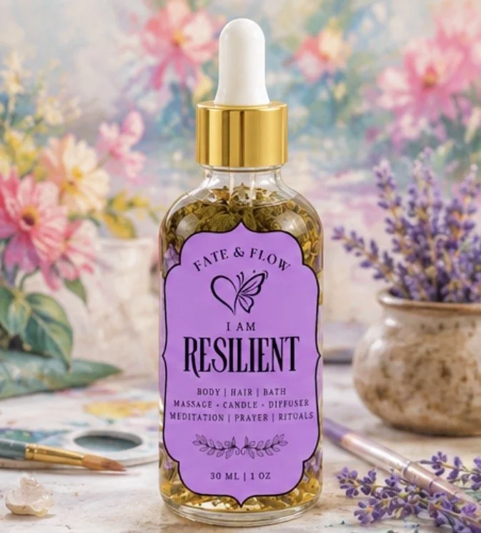 I AM RESILIENT UNISEX Affirmation Oil (Grandma's Oil) (Pre-Order)