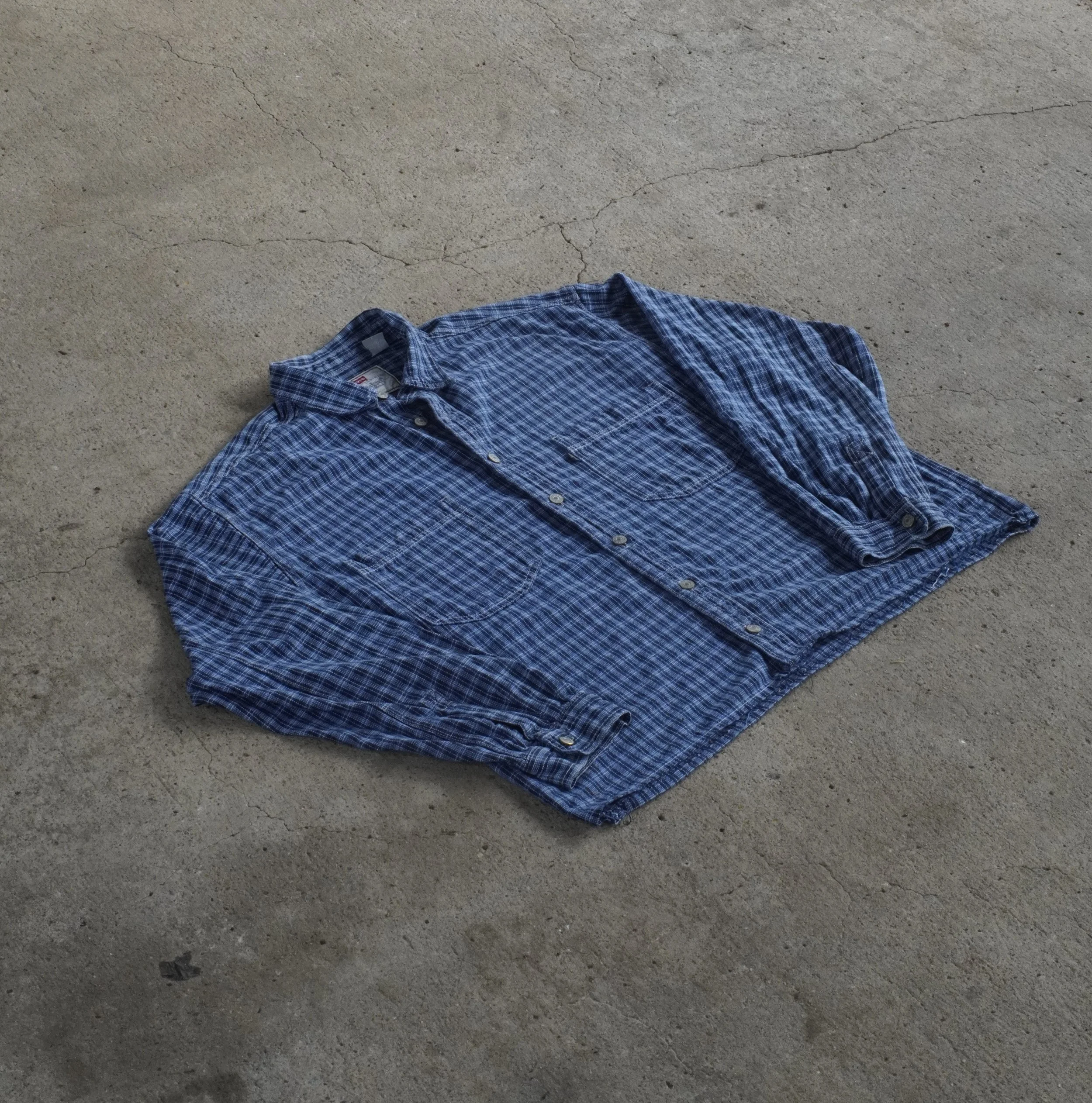 Blue Levi's Button Up Overshirt