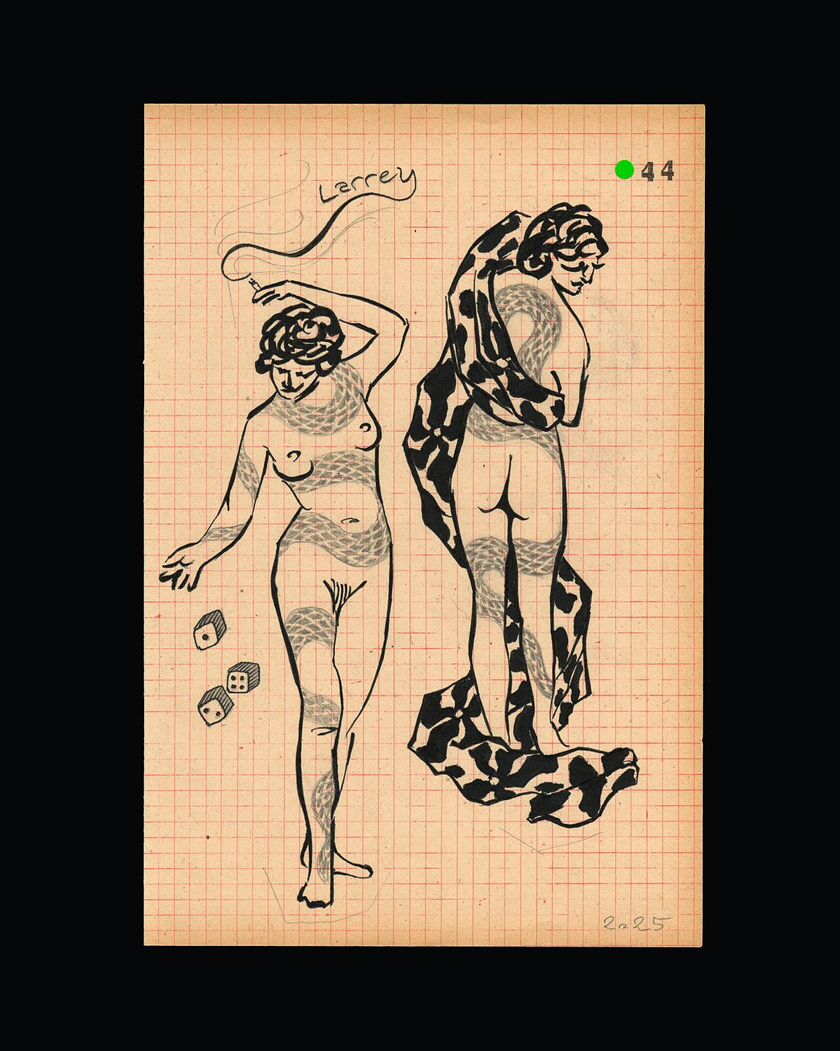 「Terminal Symptoms — B」Original Artwork (handmade multiples)