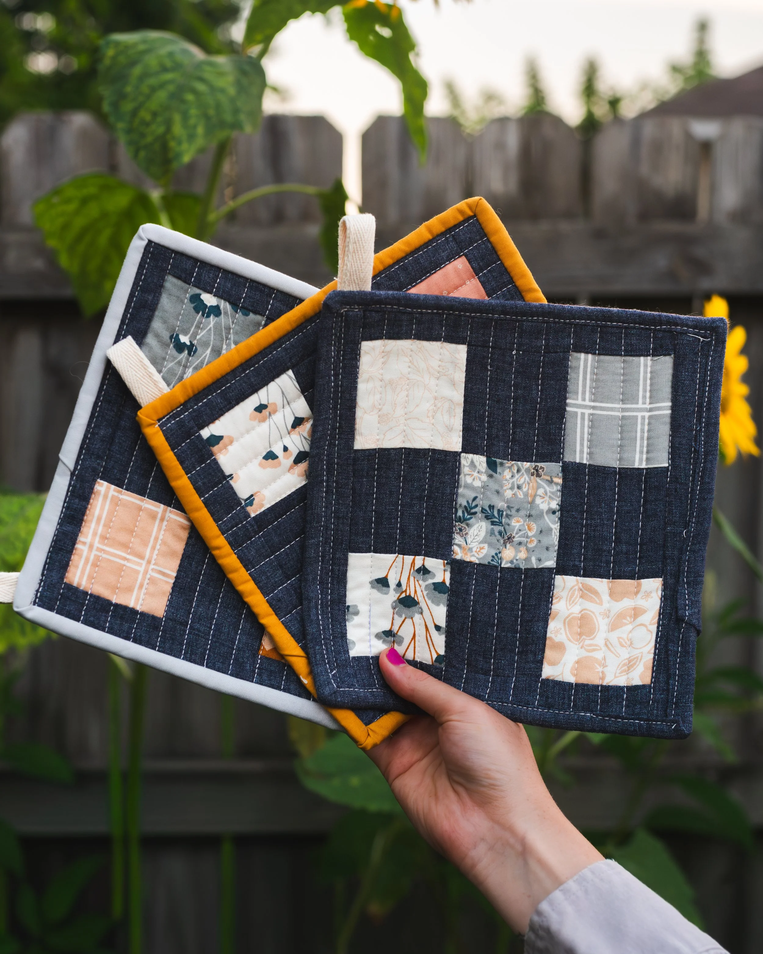 Small quilted things for the home. 