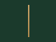 A vertical yellow line on a dark green background