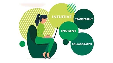 CBRE Loan Flow financial services explainer animation illustrating a clear and intuitive lending process.