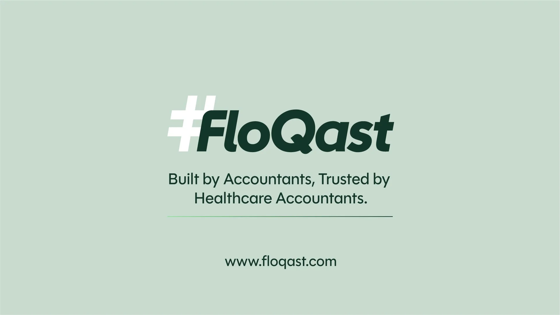 FloQast financial software animation for accounting workflows and finance teams.