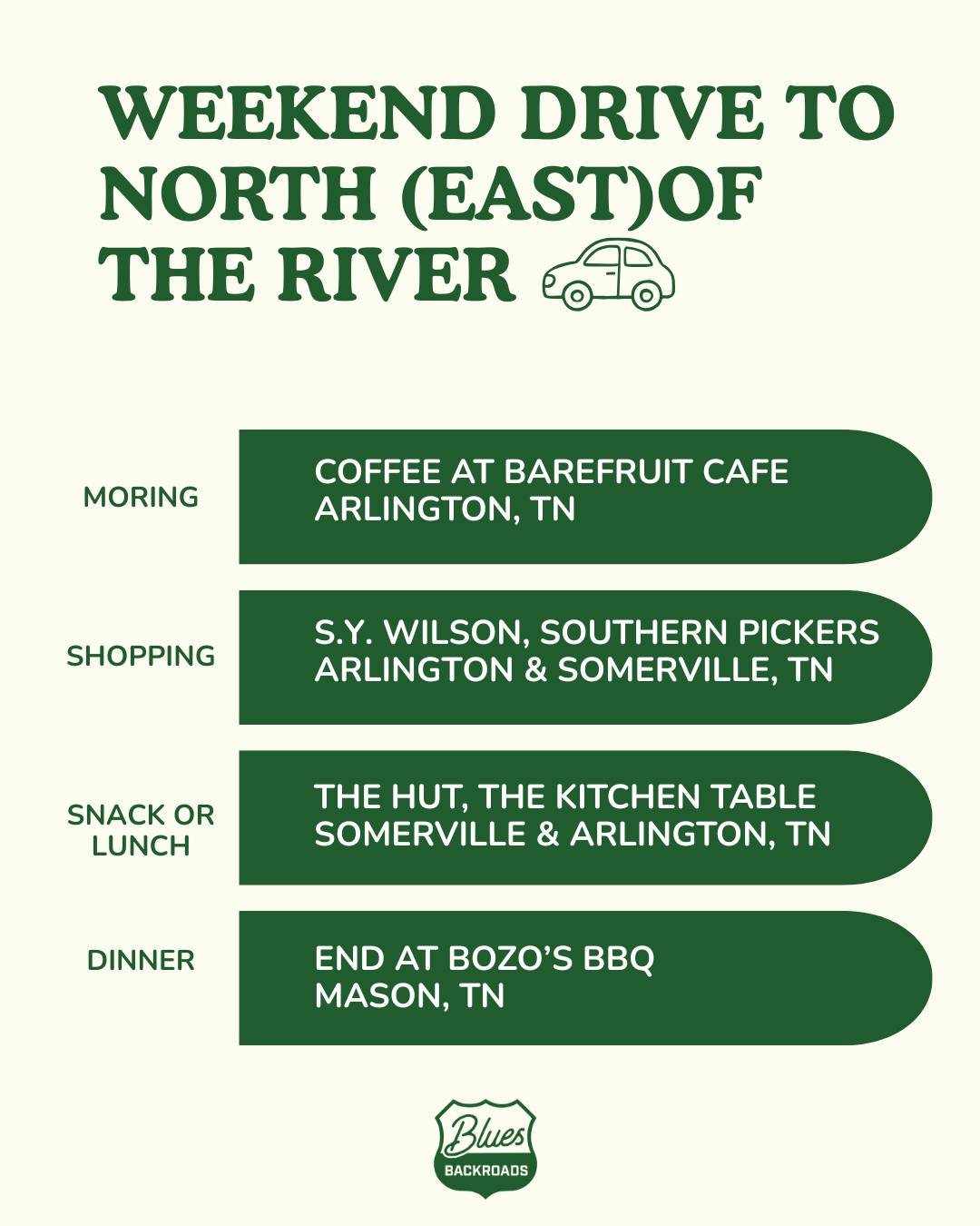 We've been talking barbecue all week, and Bozo's BBQ in Mason was one of our featured stops.

If you're making the drive, don't stop there. We've gathered a few more nearby favorites worth checking out while you're on the road. Happy driving and even