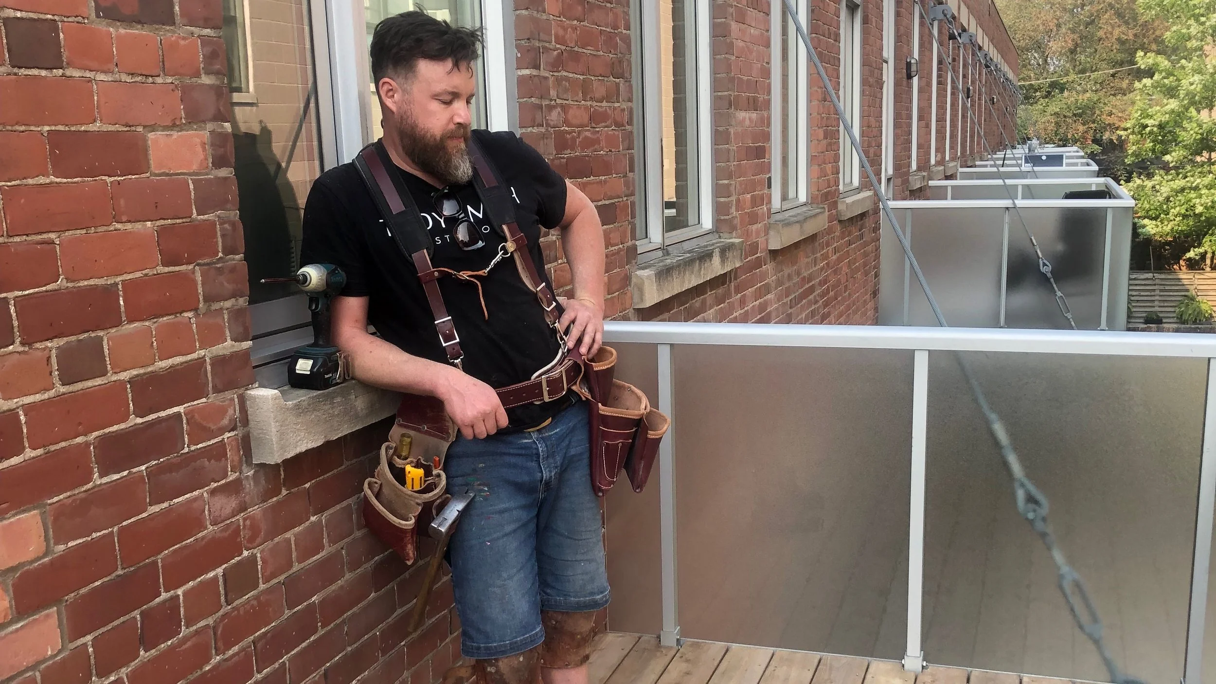 Pressure Treated Condo Balcony Deck Toronto