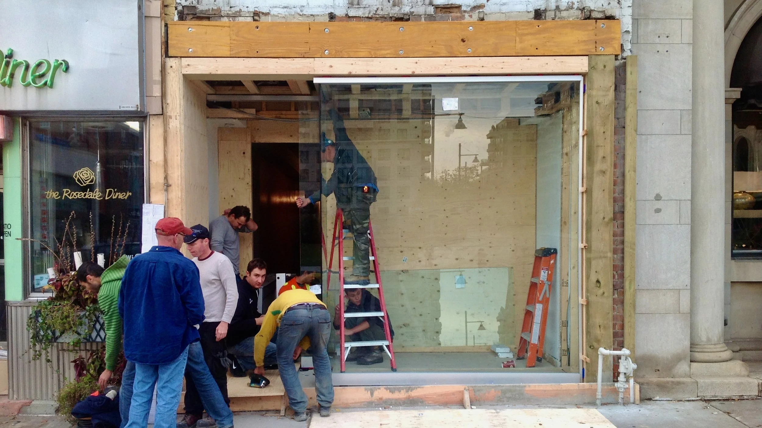 New Store Front Window & Framing Toronto