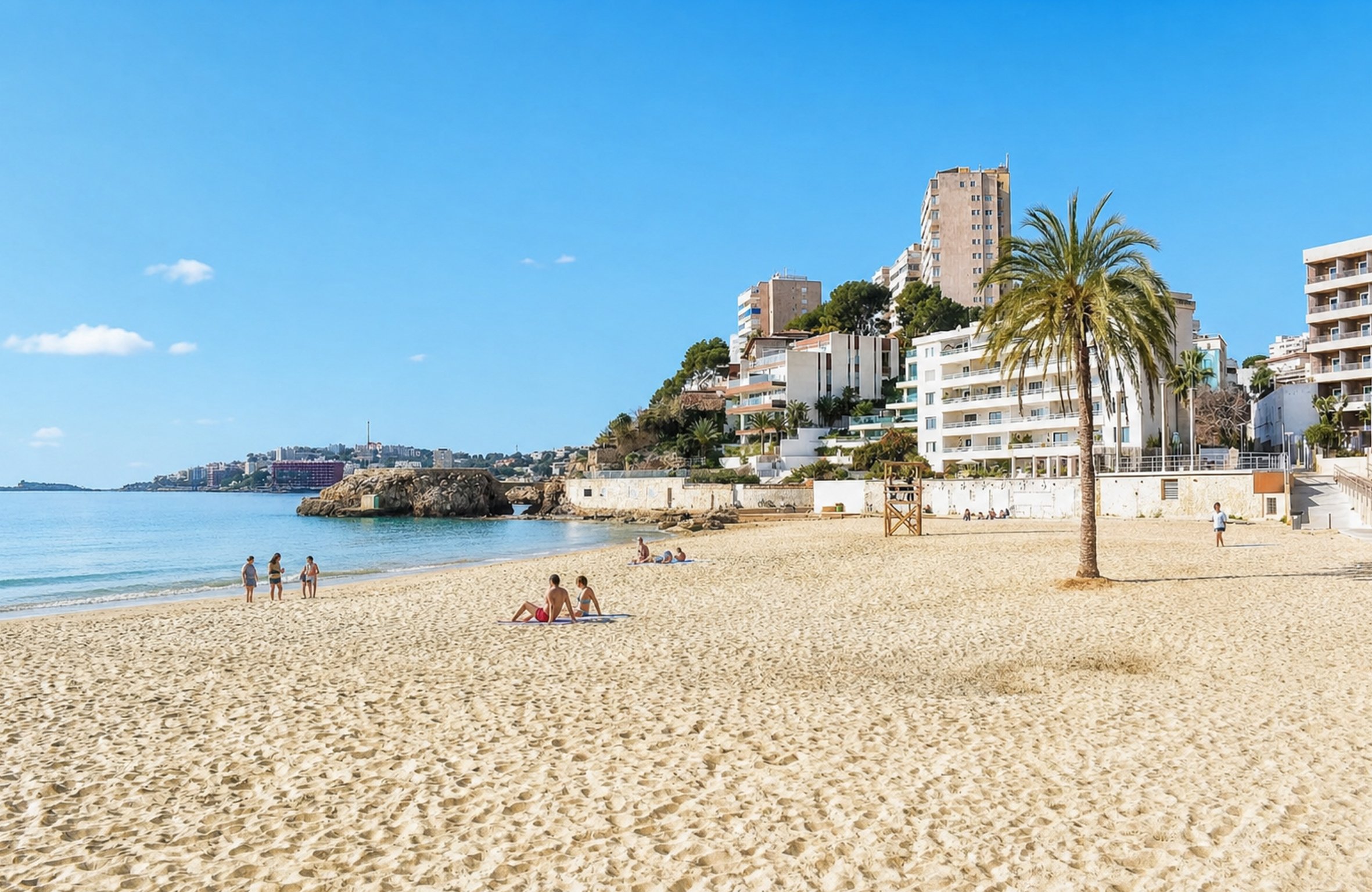 Cala Major beach Palma de Mallorca
