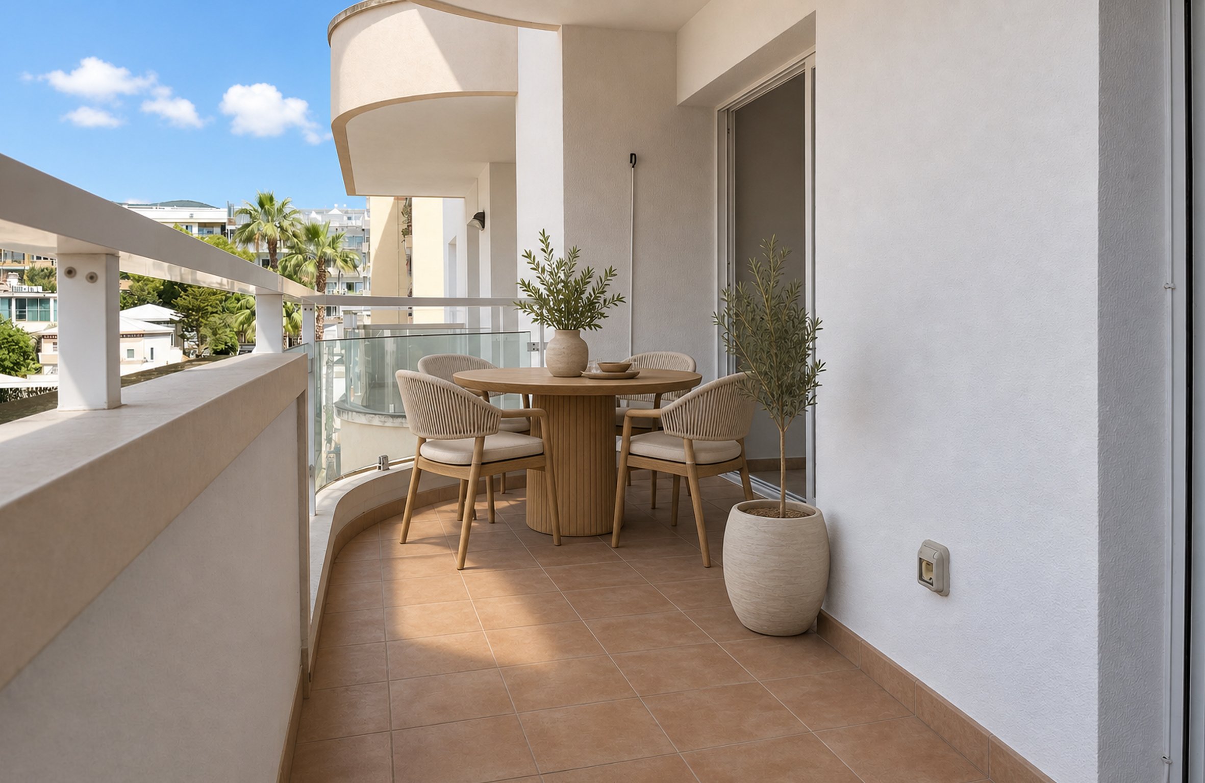 Terrace apartment for sale Cala Major