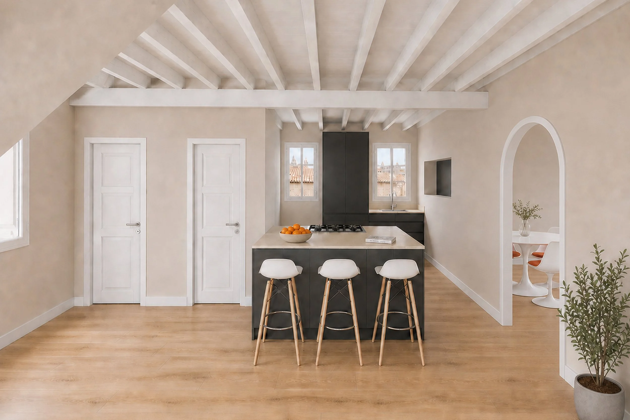 Terrace apartment for sale Palma