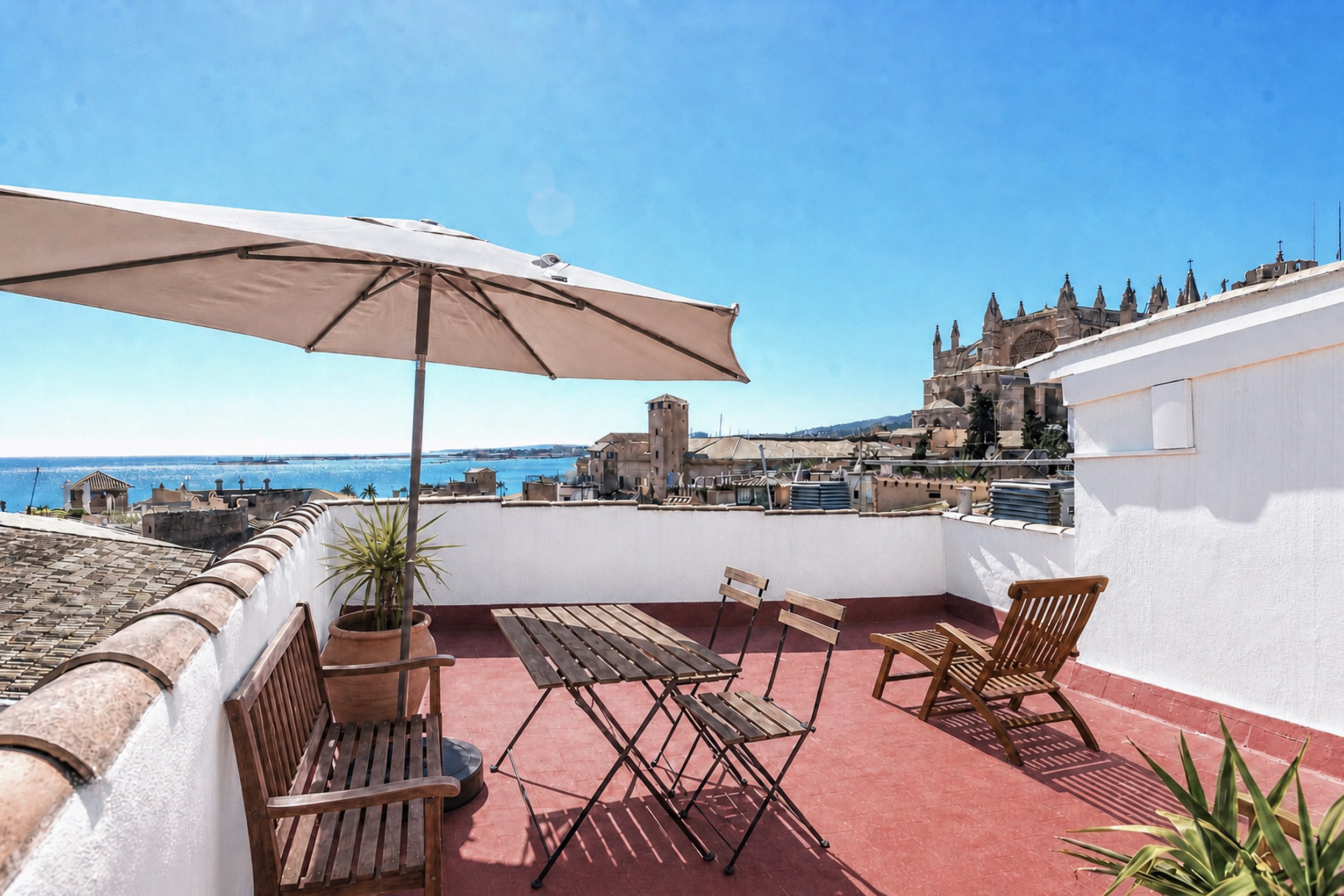Terrace apartment for sale Palma