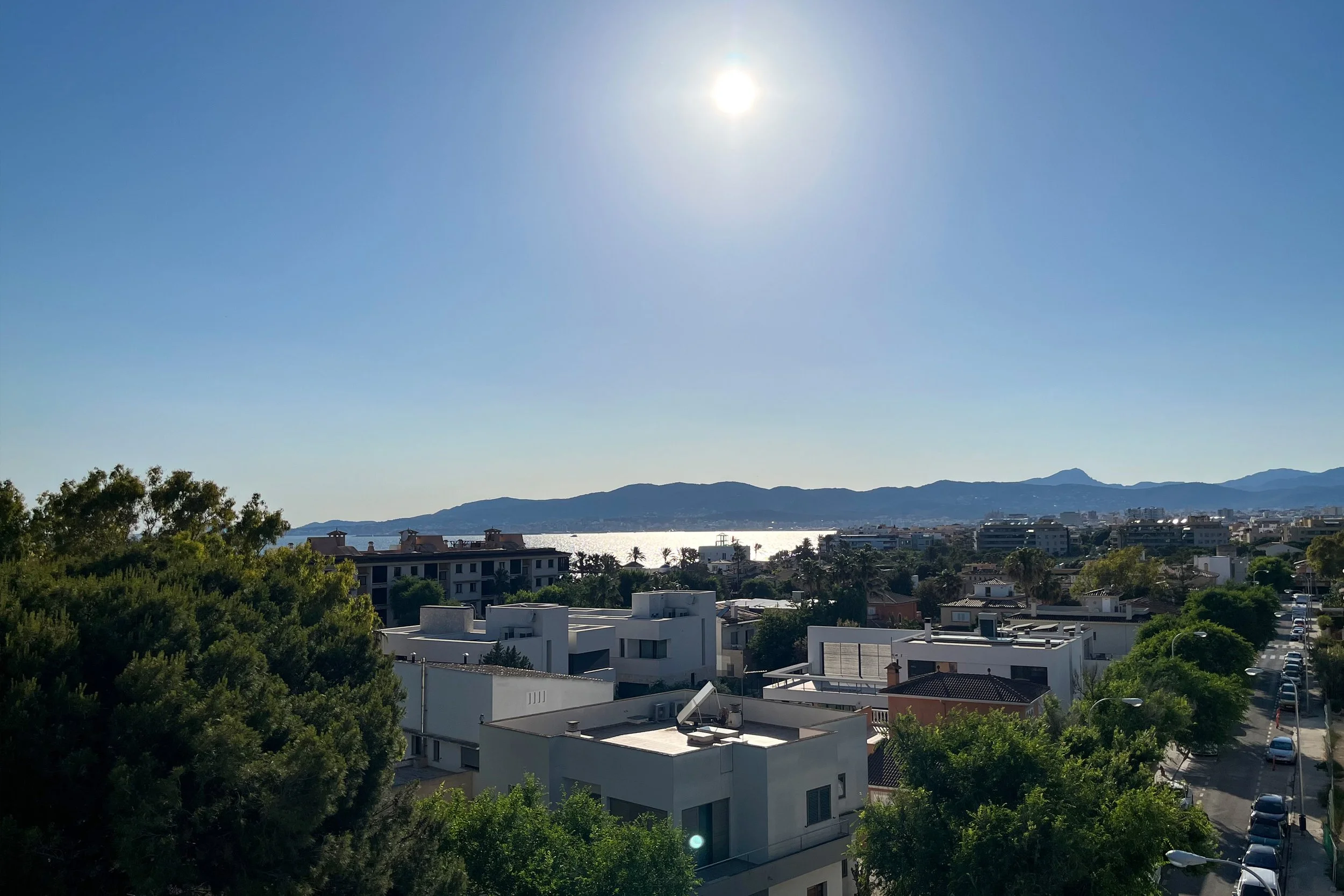 View roof terrace apartment for sale Palma