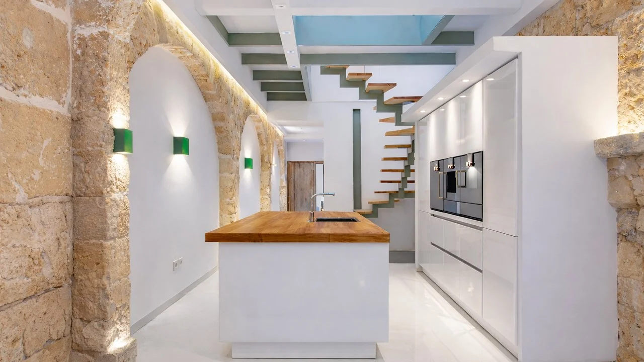 Render refurbished apartment