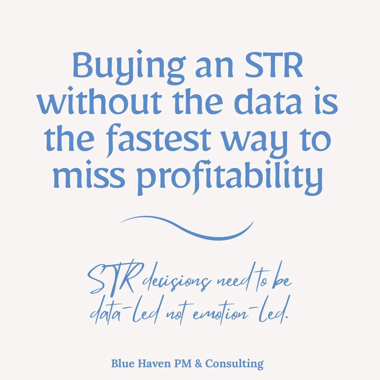 Buying an Airbnb without data is one of the fastest ways to miss profitability.

STR decisions should be data-led, not emotion-led. 📊✨ true story !!!! And In today&rsquo;s market &mdash; especially in Charleston, South Carolina &mdash; property pric