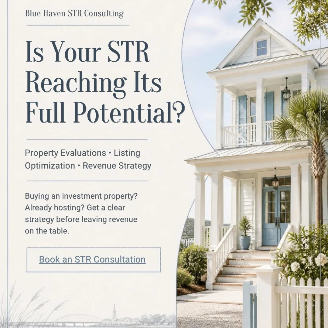 Thinking about buying a short-term rental &mdash; or wondering why your current property isn&rsquo;t performing the way it should?

**Blue Haven STR Consulting** helps owners and investors evaluate, position, and optimize short-term rental properties