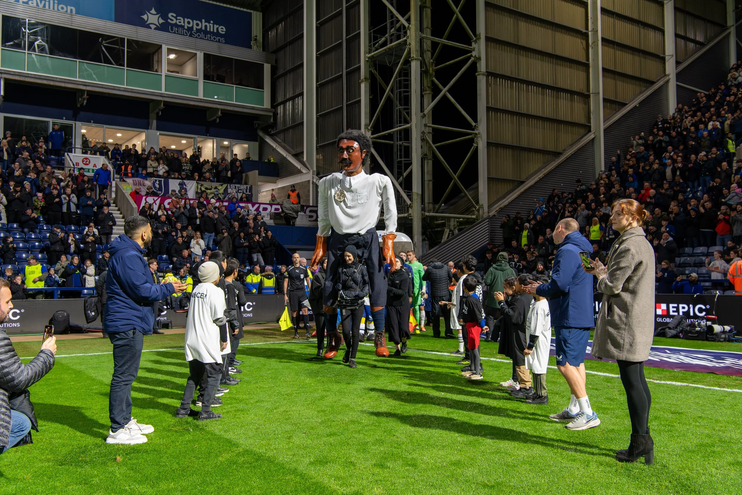 PNE v Sheffield Utd H 25 Together Against Racism