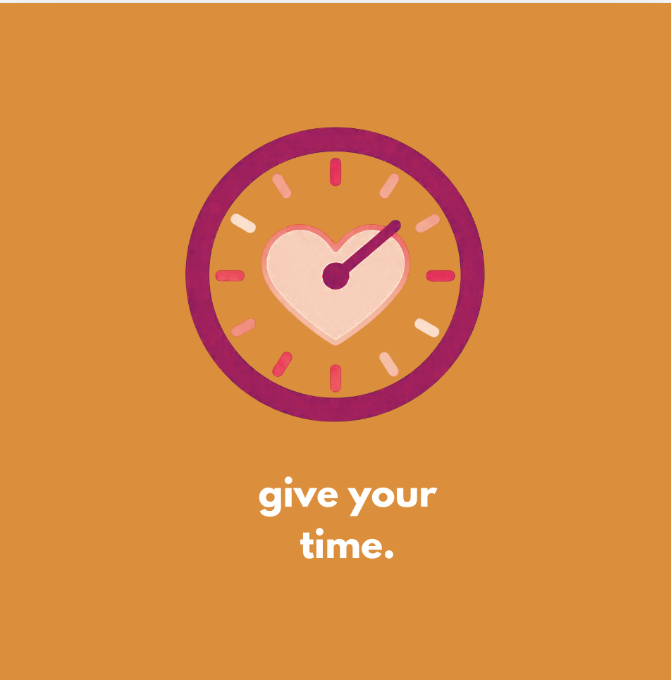 #1: Donate your time 