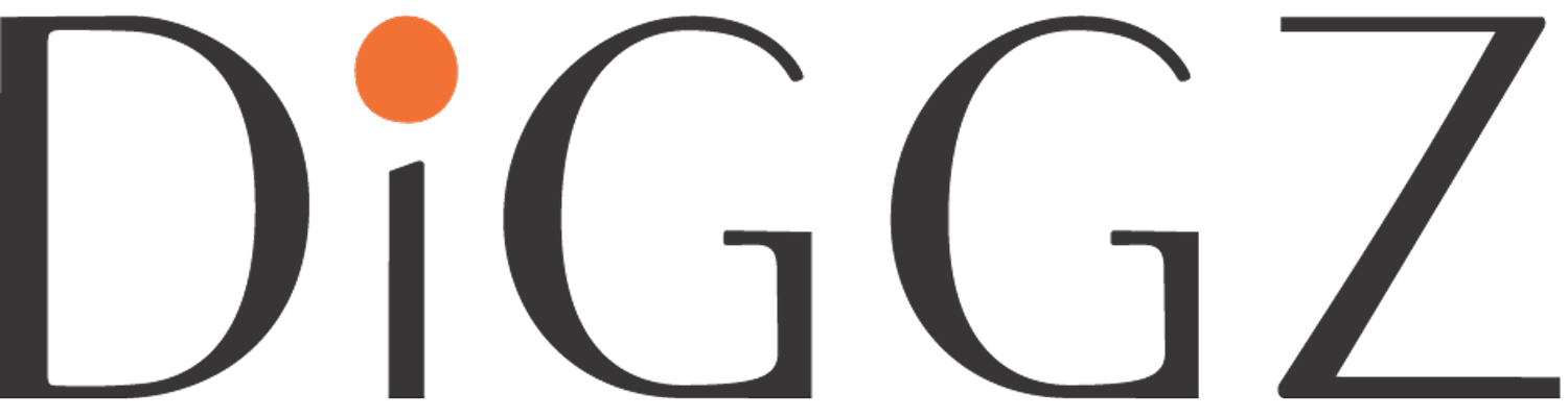 The logo for Digg Z features the word "Digg" with a stylized orange dot above the "i" and the letter "Z" at the end.