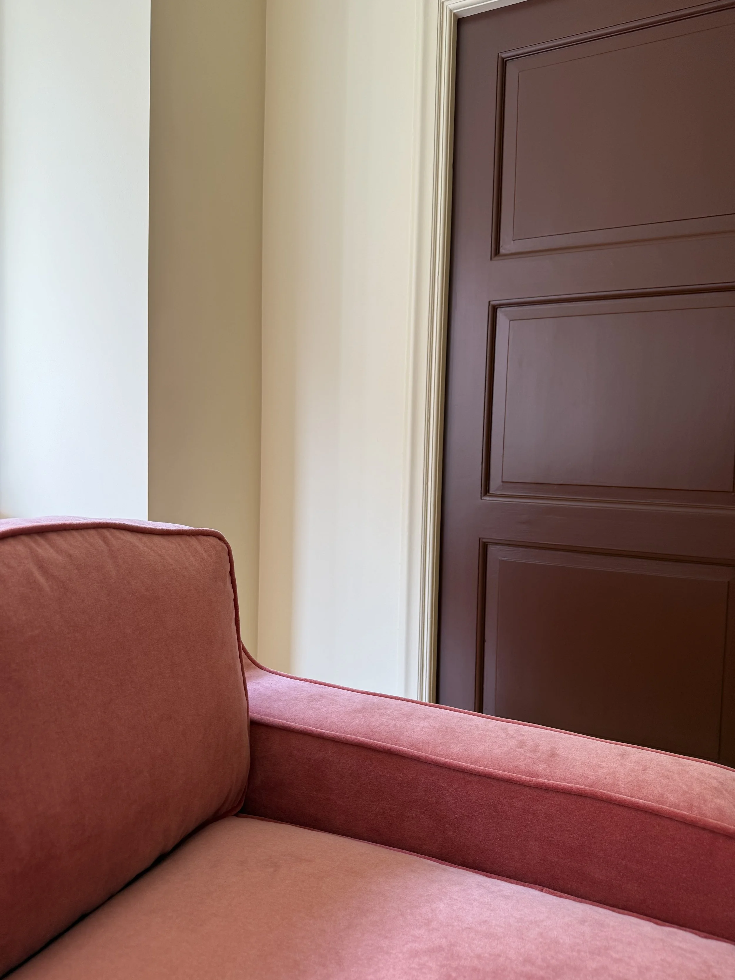 Detail of a living room from a residential project.