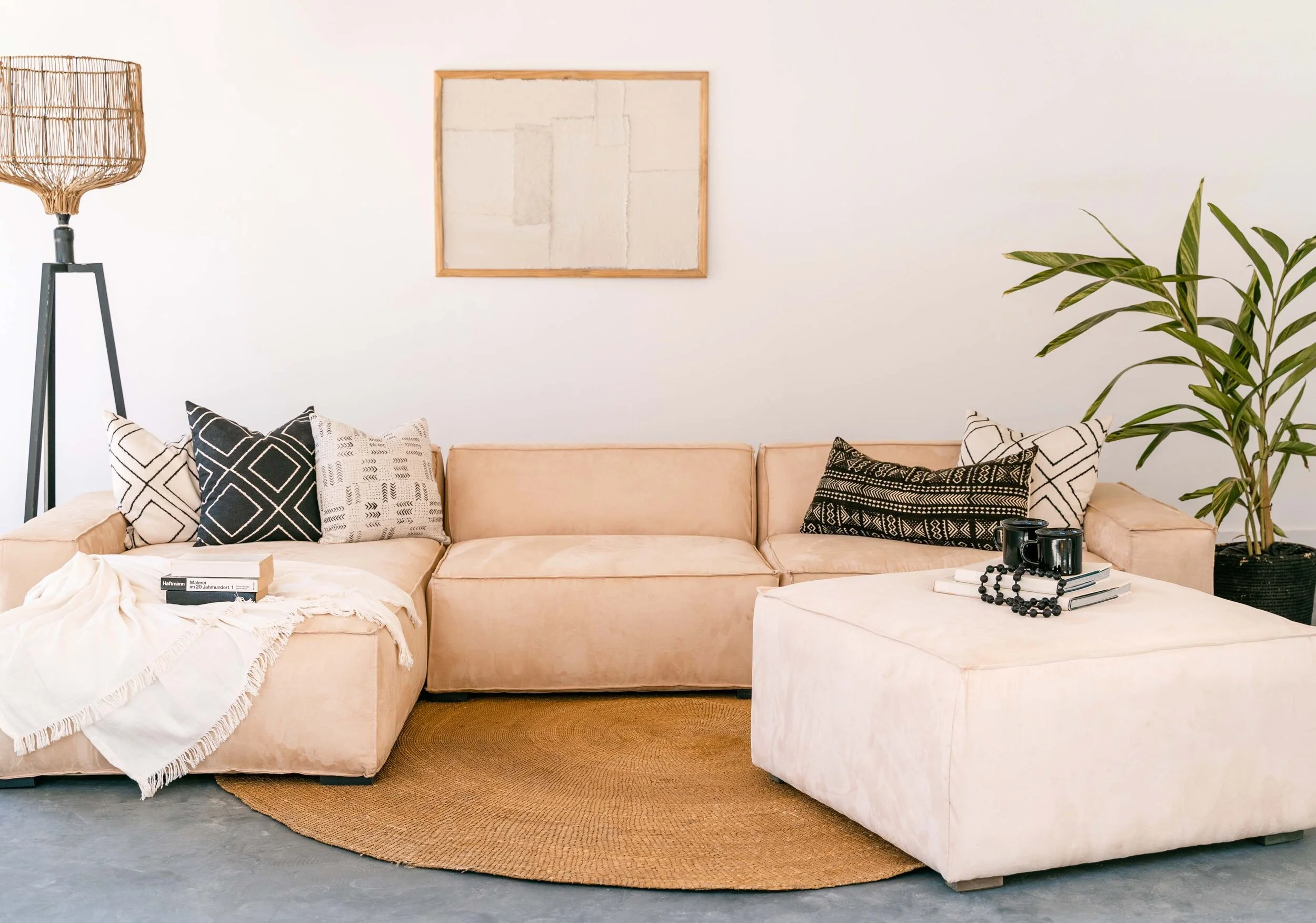Our Kigelia Sofa, recycling 126kg of plastic bound for the oceans.