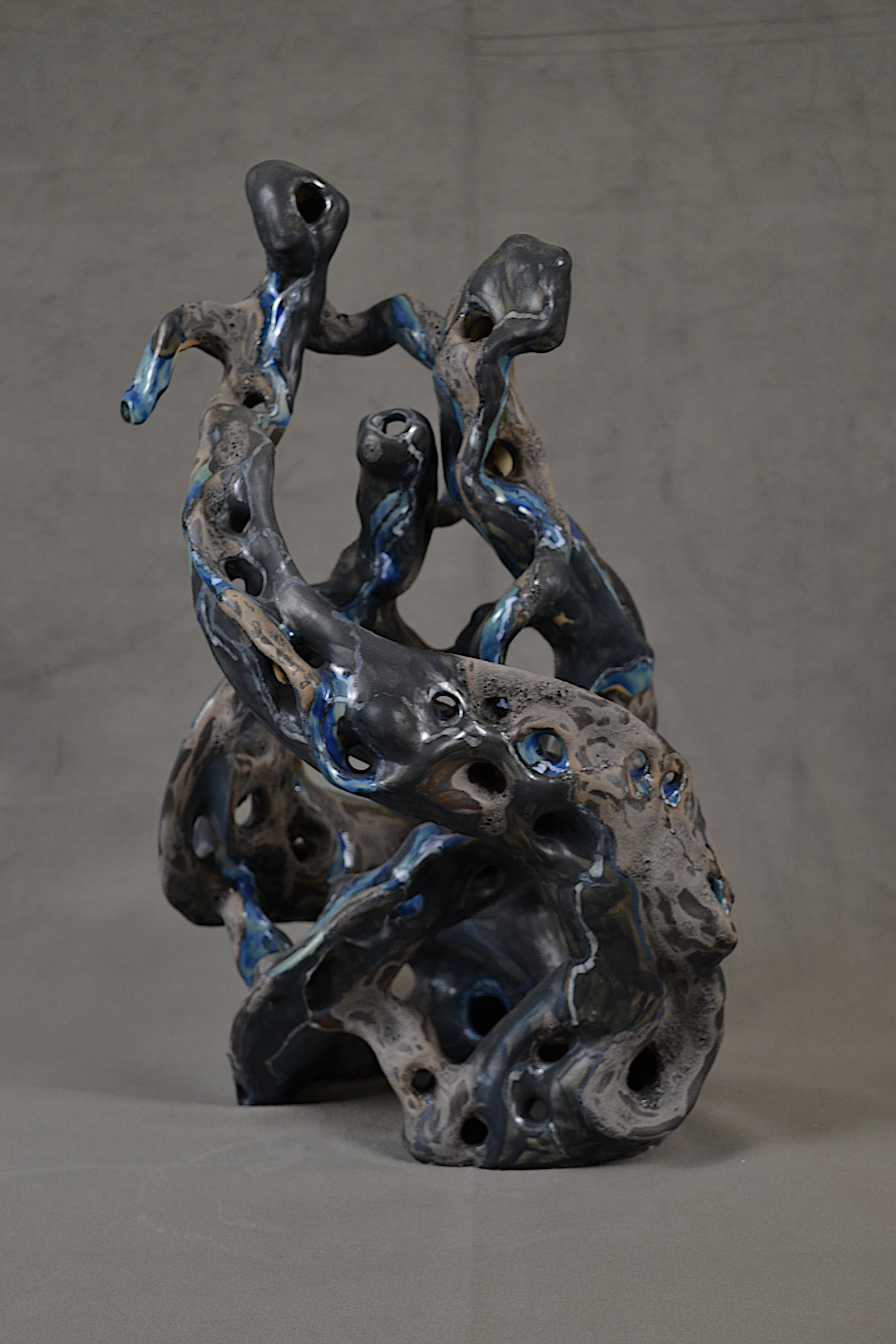 "Despair,"  2025-06, Glazed Ceramic, 28mm x 28mm x 45mm 