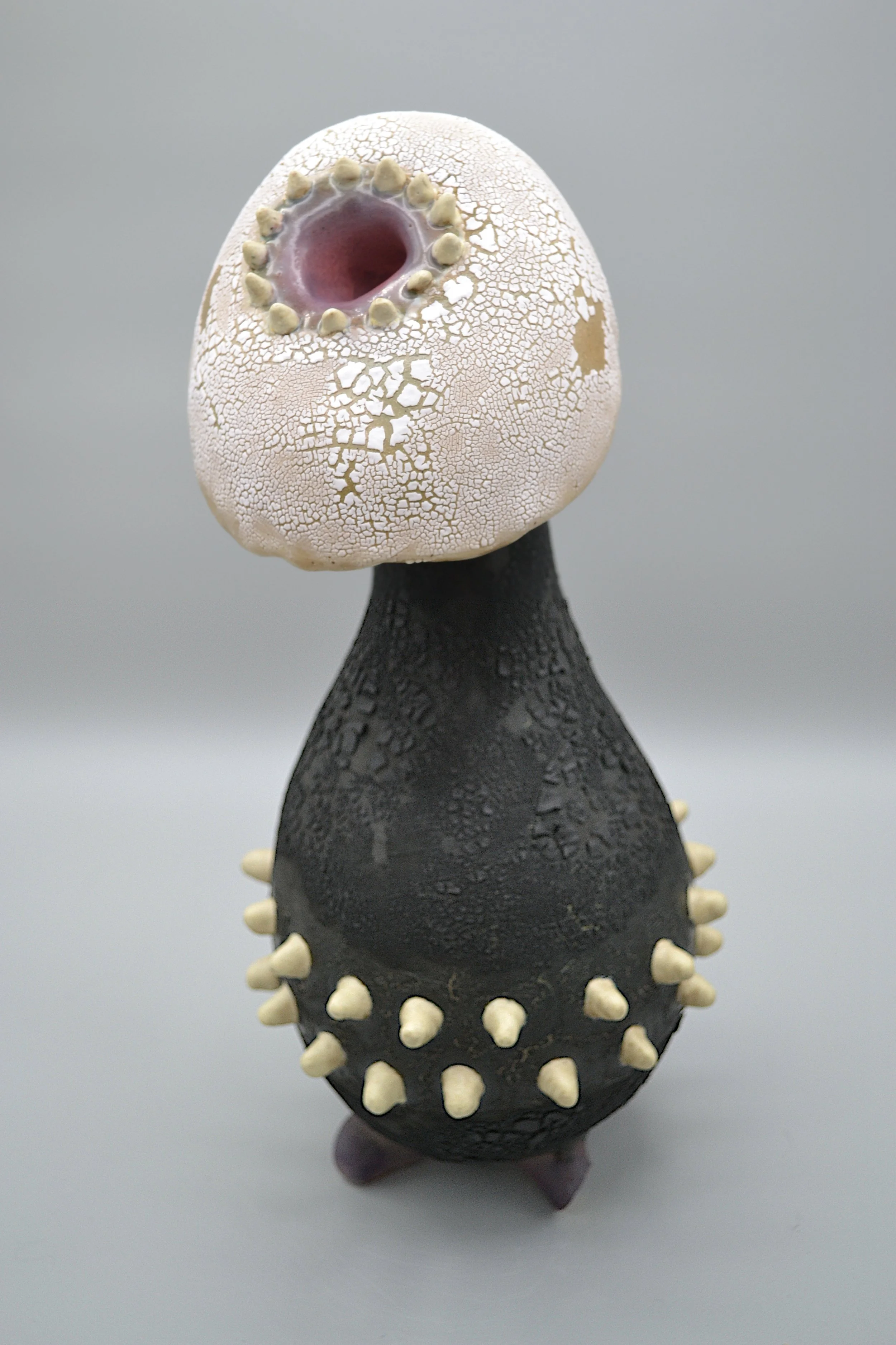 "2023-01" Glazed Ceramic,  14mm x 14mm x 29mm