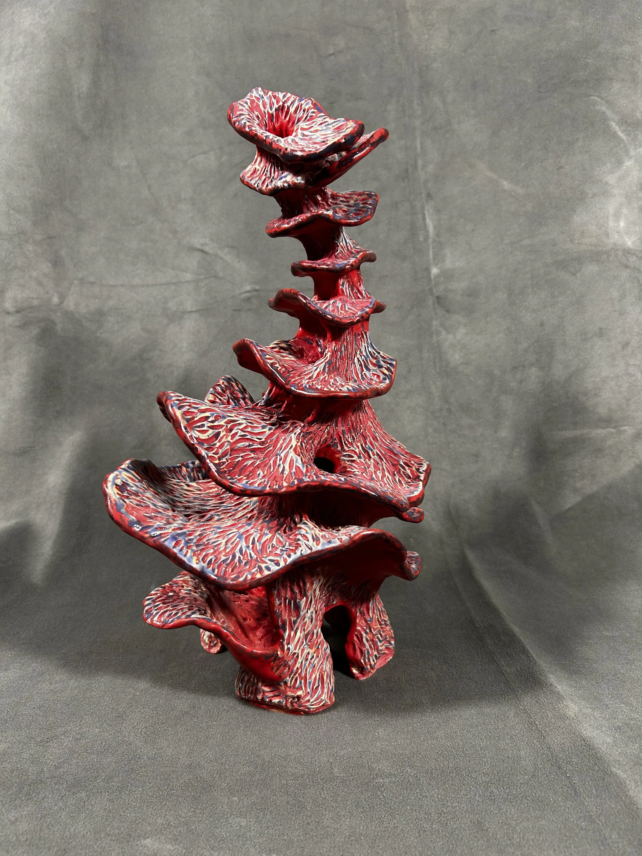 "2025-05"  Glazed Ceramic,  20mm x 23mm x 39mm