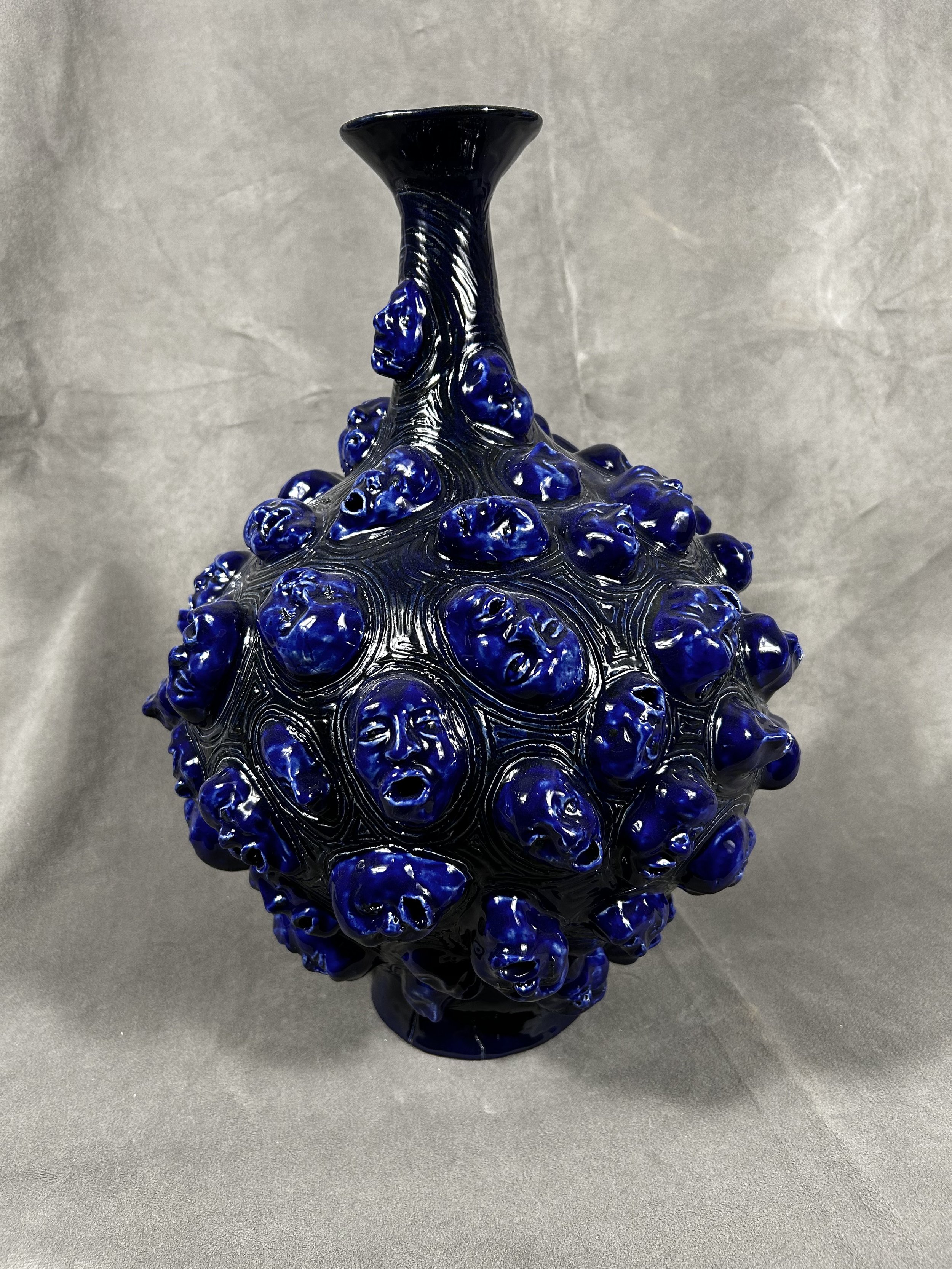 "2026-15"  Glazed Ceramic,  43mm x 31mm x 31mm
