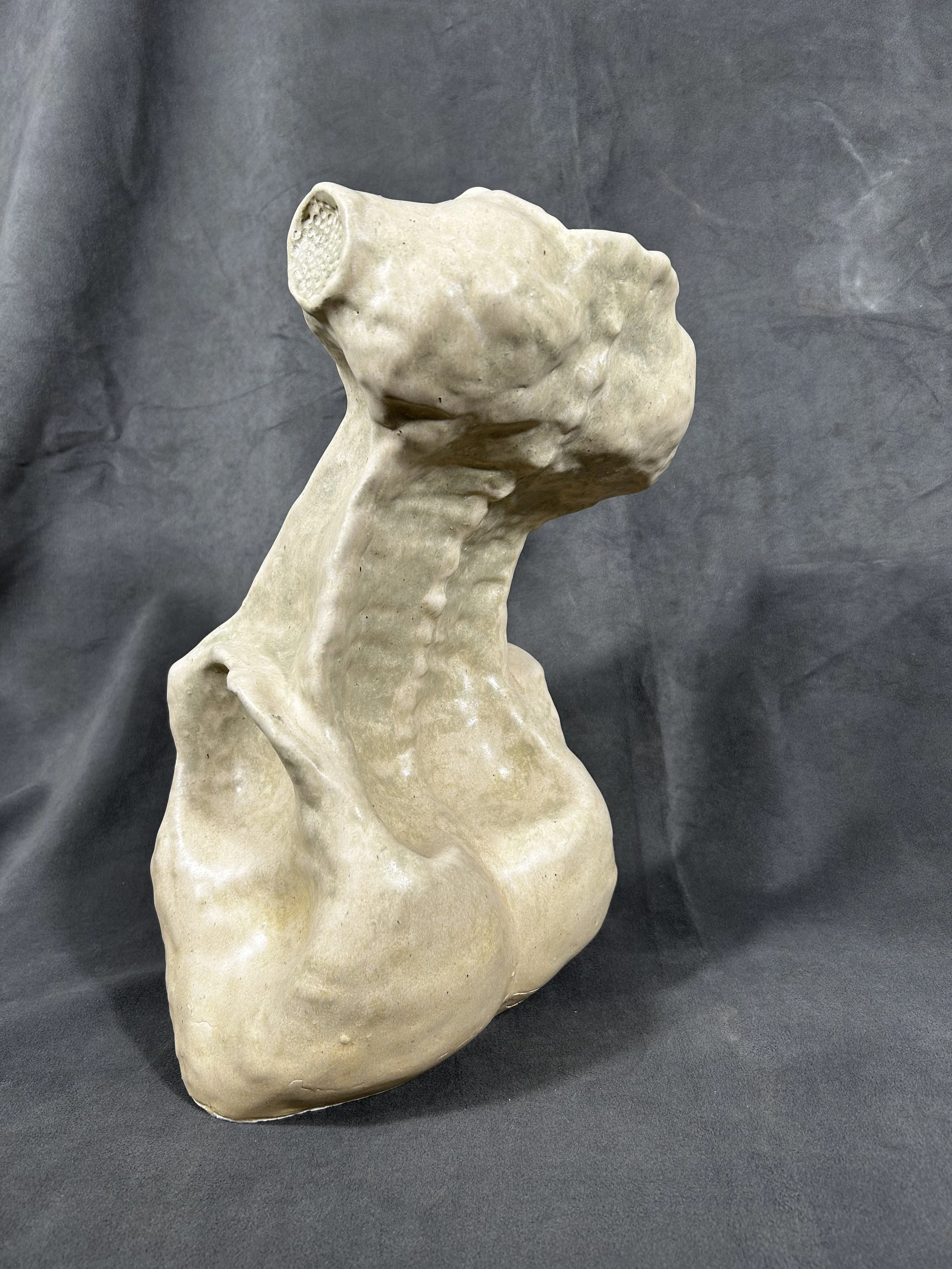 "2024-01"  Glazed Ceramic,  38mm x 27mm x 25mm