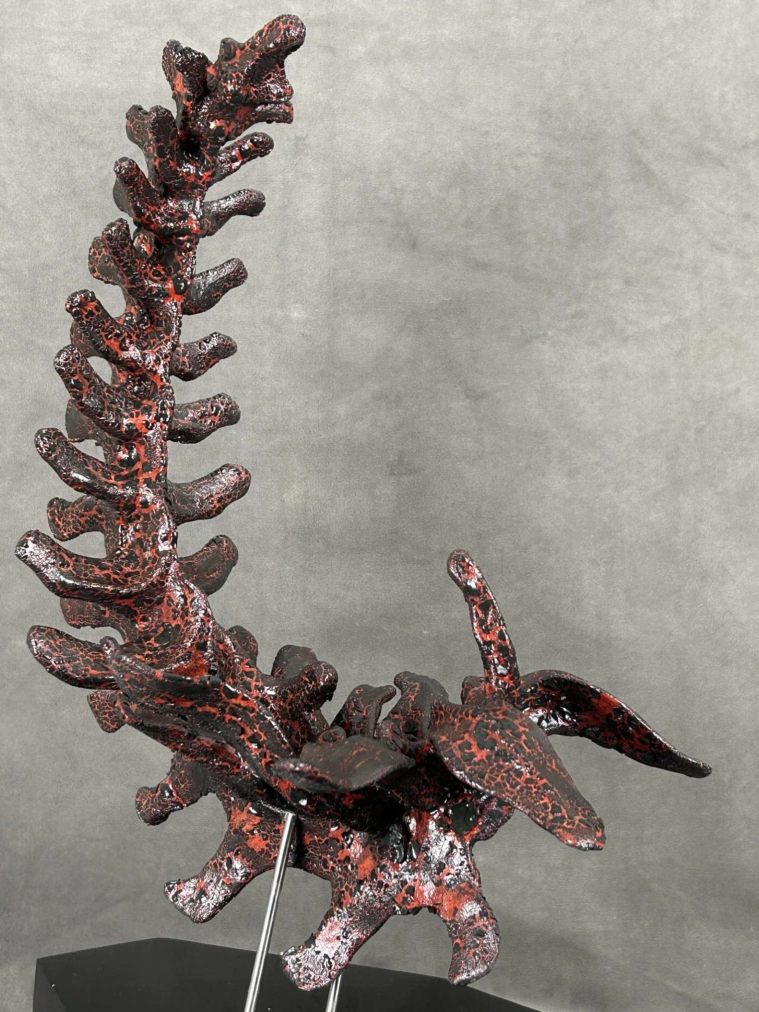 "2025-11"  Glazed Ceramic, 40mm x 28mm x 48mm