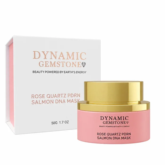 Dynamic Gemstone Rose Quartz PDRN Salmon DNA Mask
