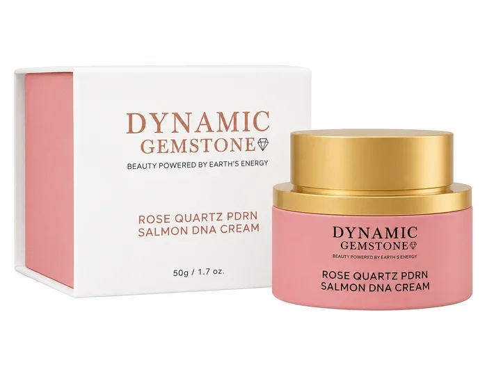 Dynamic Gemstone Rose Quartz PDRN Salmon DNA Mask