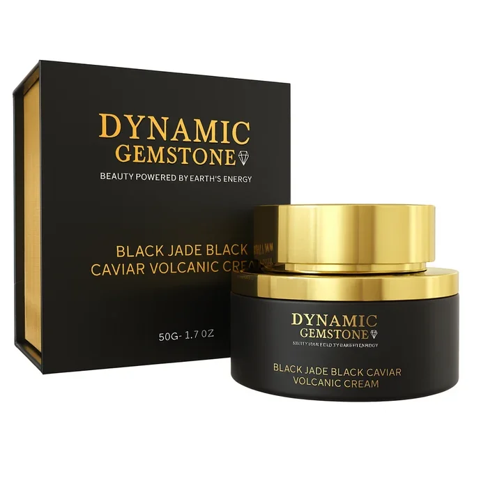 **AVAILABLE NOW** Dynamic Gemstone Black Jade Black Caviar Volcanic Cream