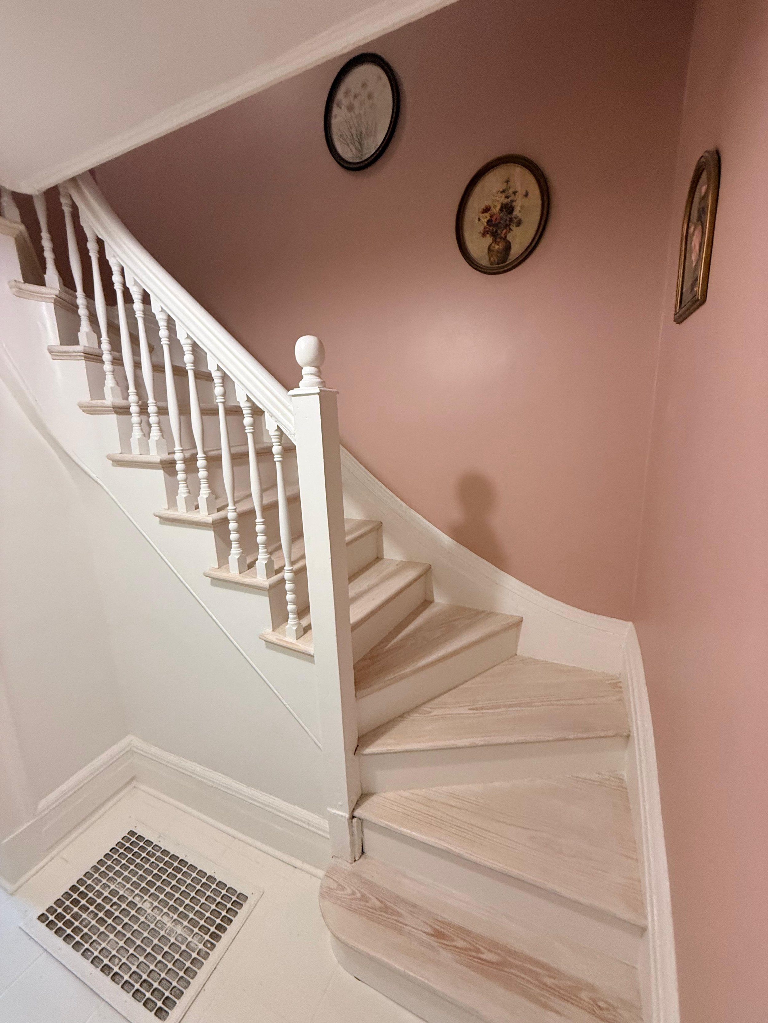 Original historic stair restoration