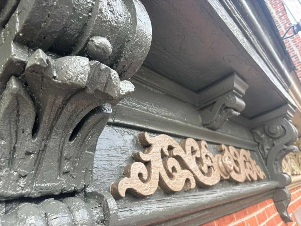 Historic cornice restoration