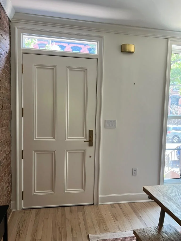 Historic main entry door replacement