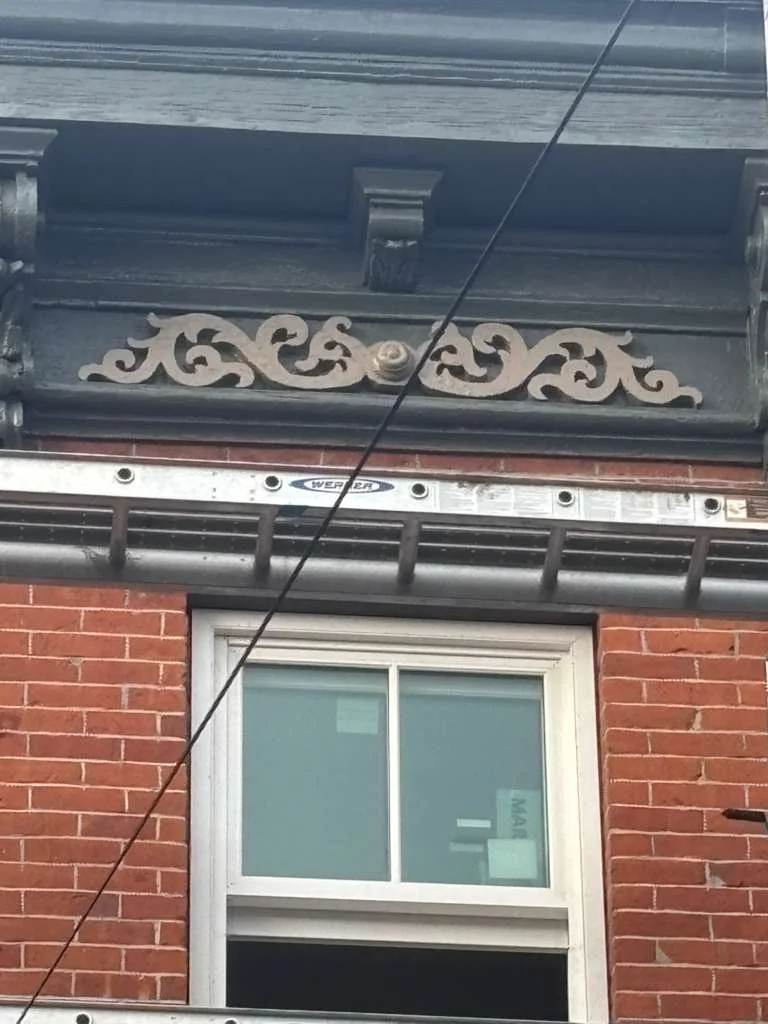 Historic cornice restoration