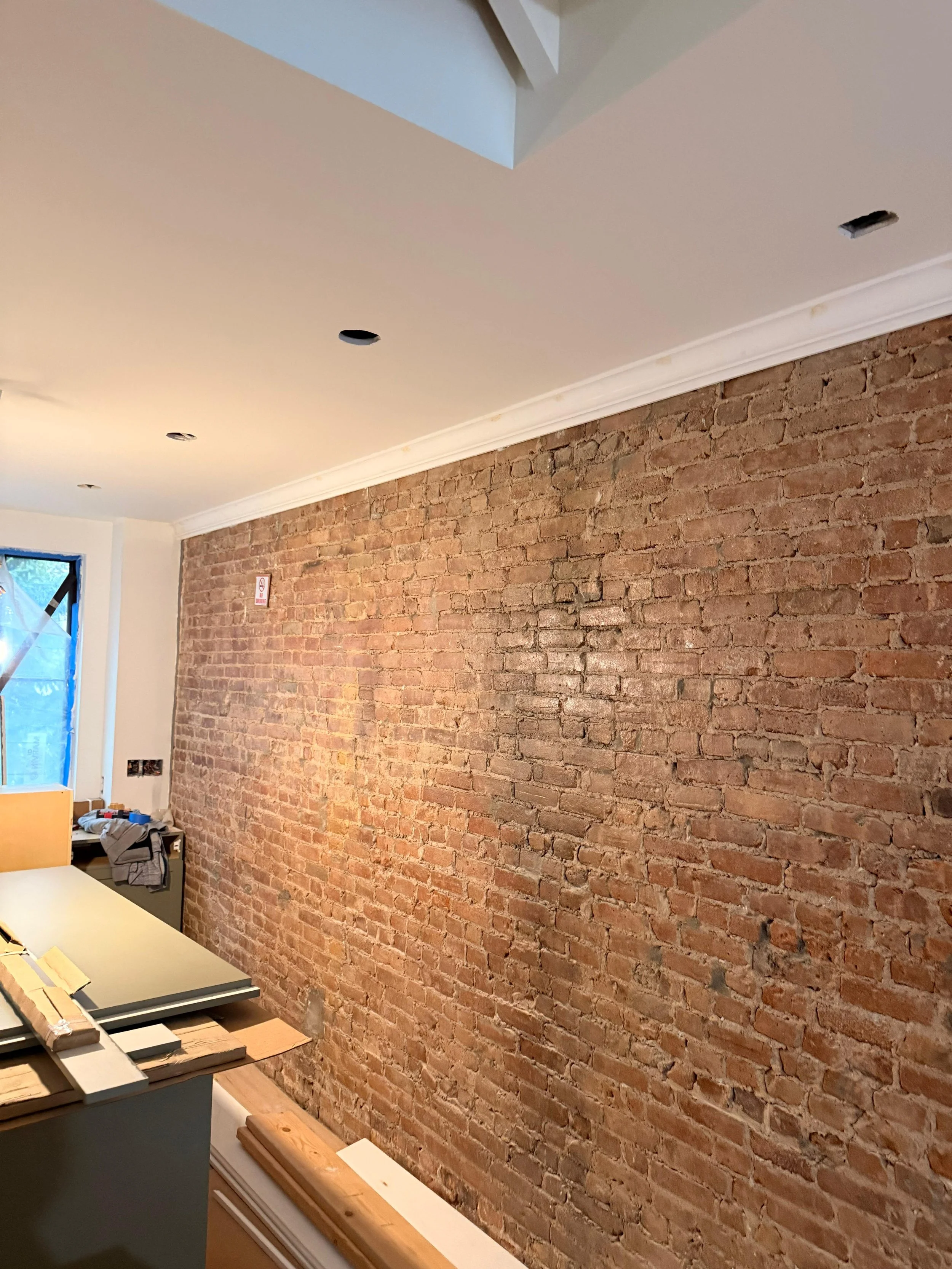 Original brick restoration