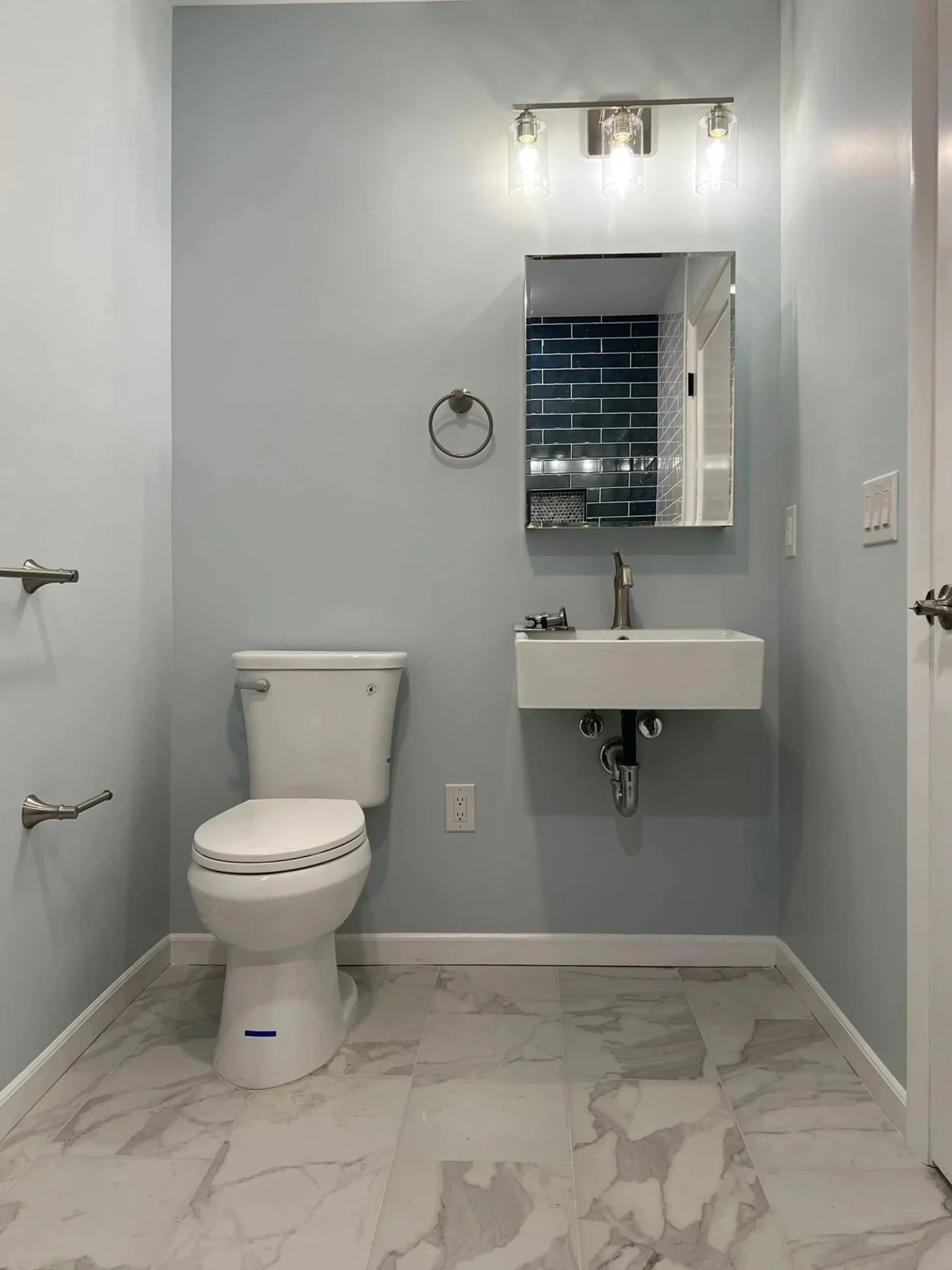 Bathroom renovated