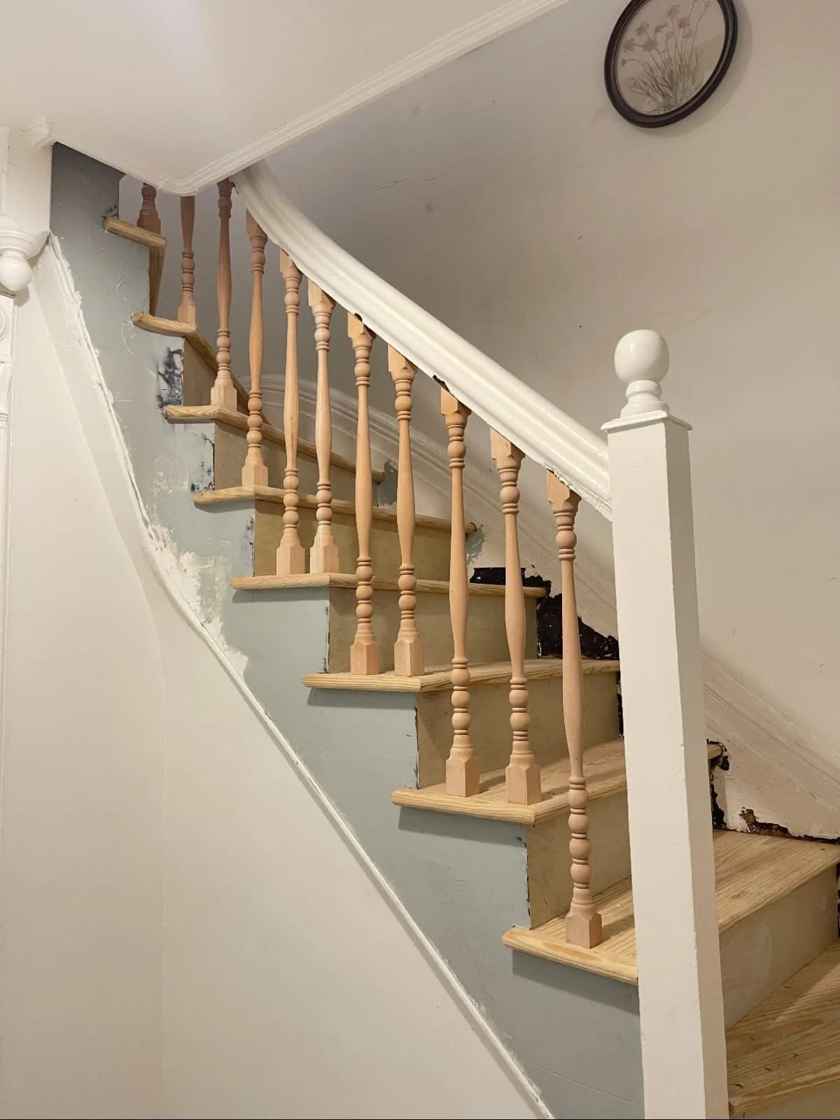 Original historic stair restoration