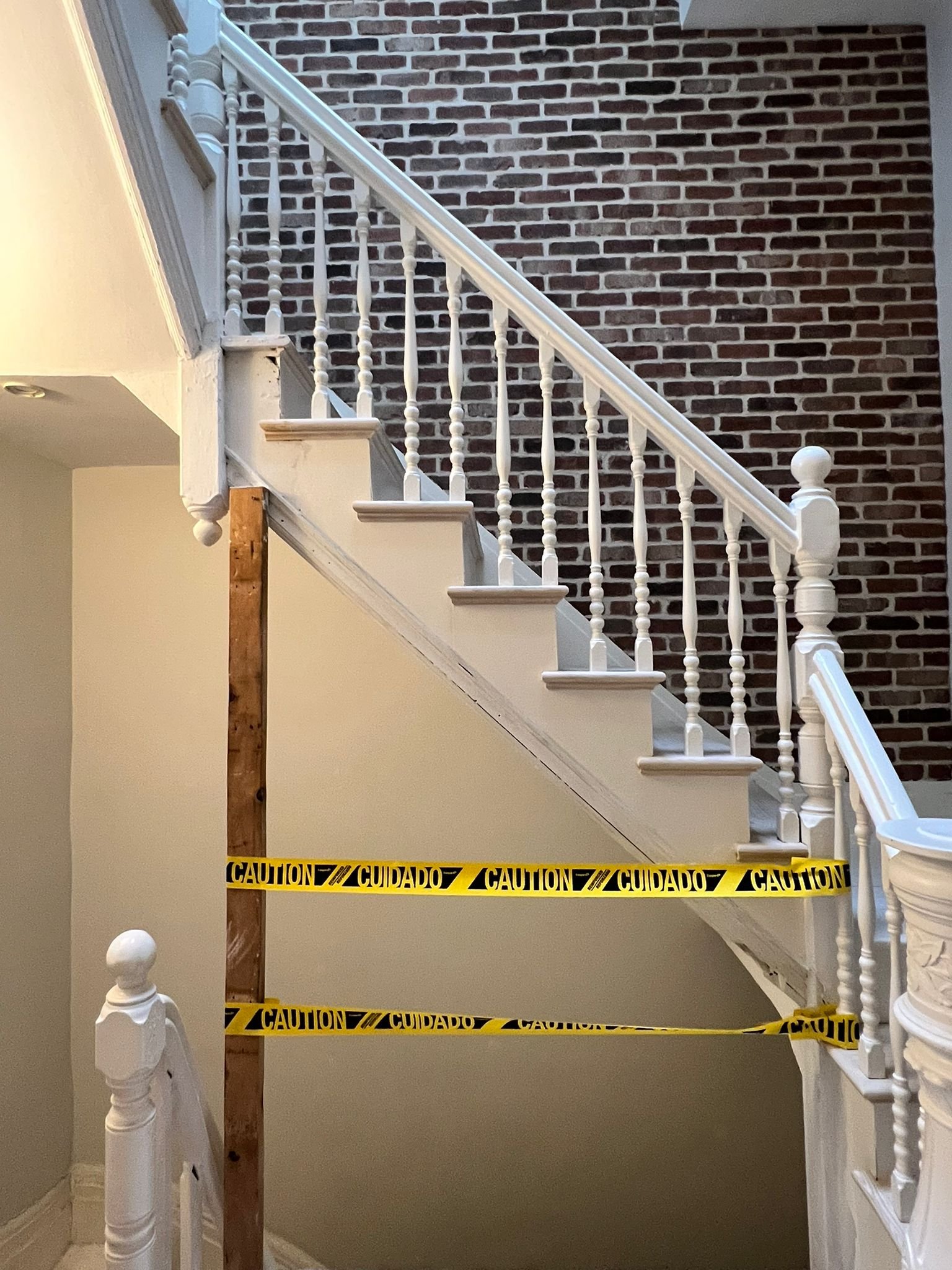 Original historic stair restoration