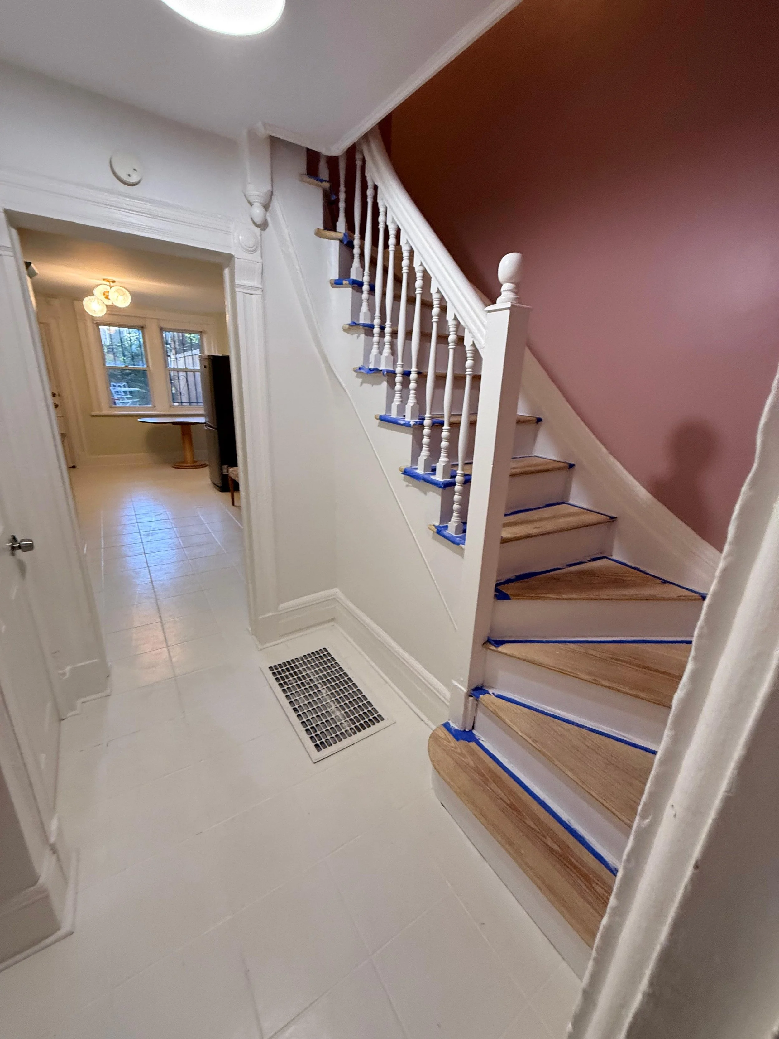 Original historic stair restoration