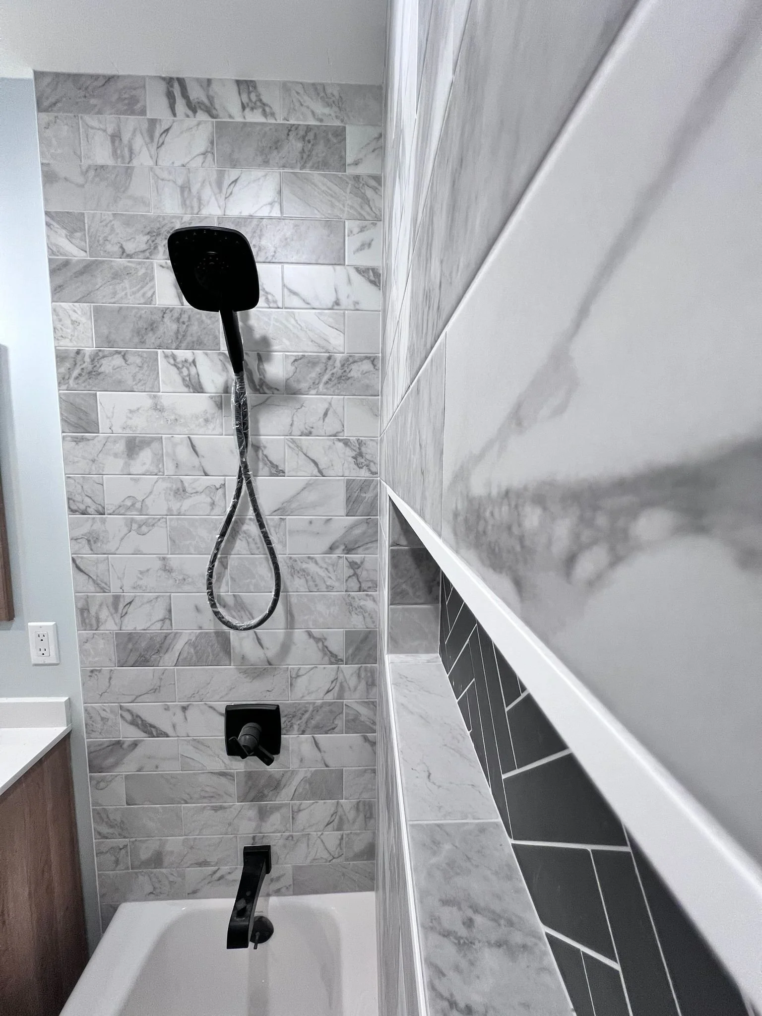 Bathroom renovated