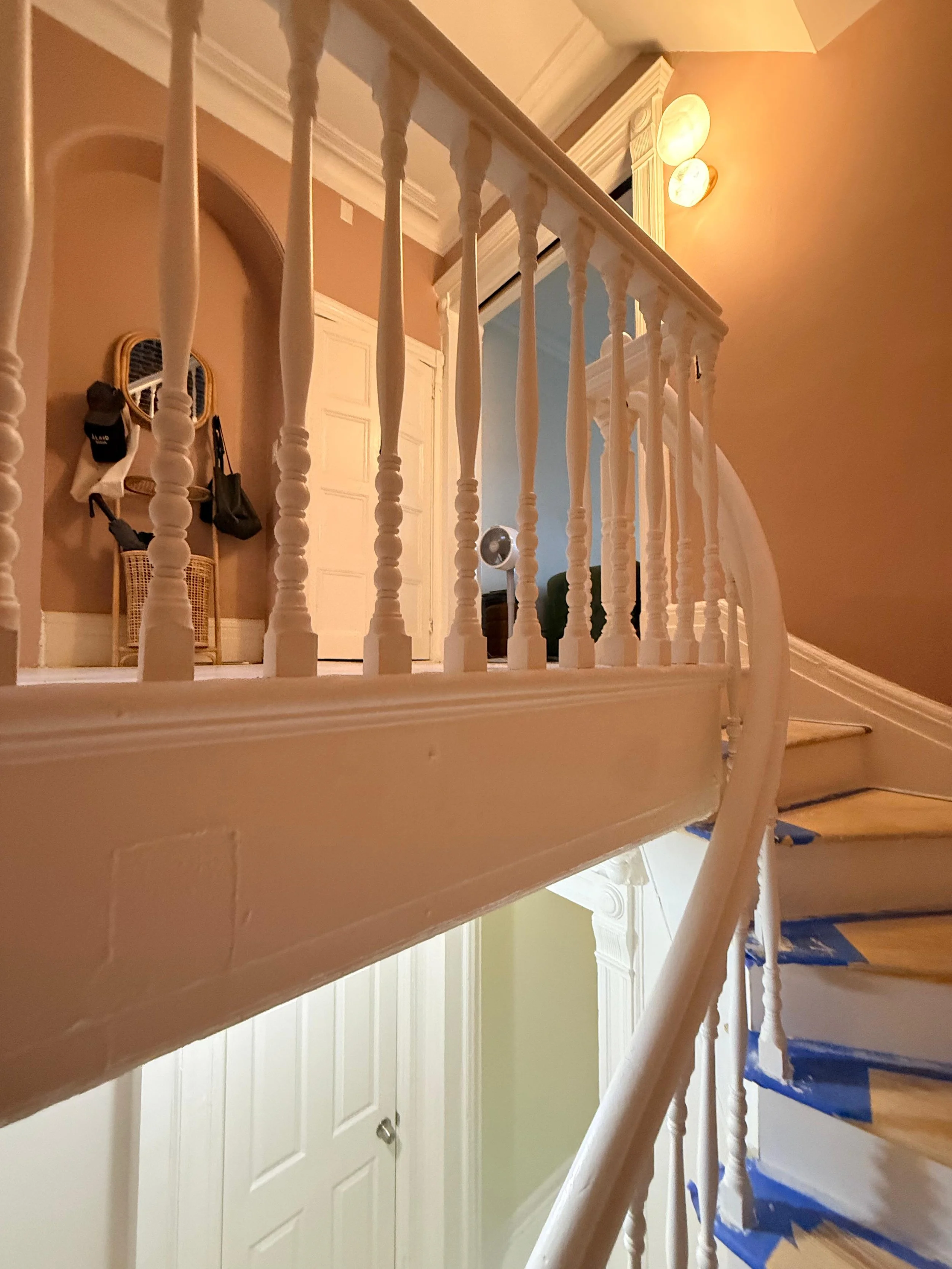 Original historic stair restoration