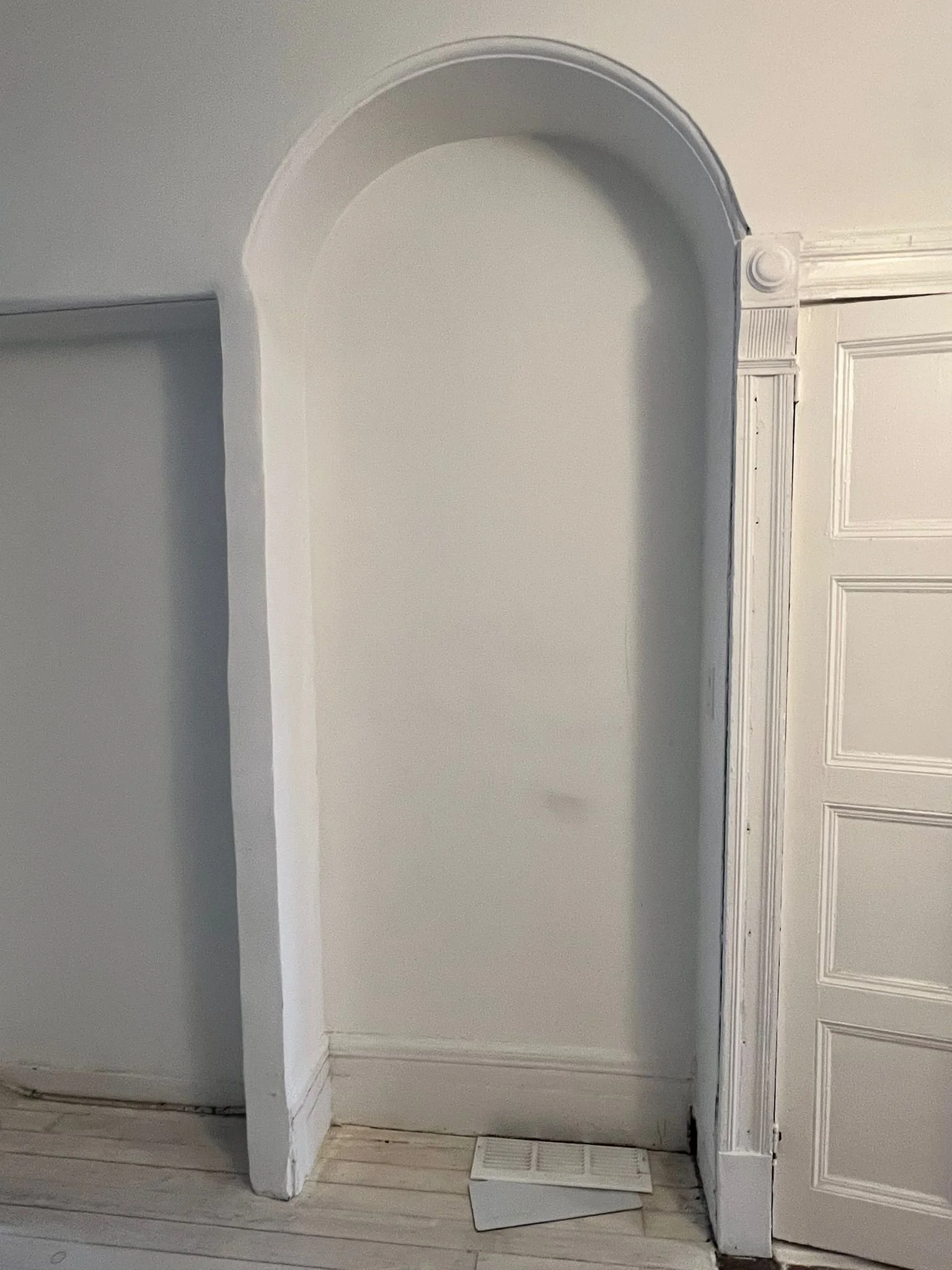 Original historic molding and trim restoration