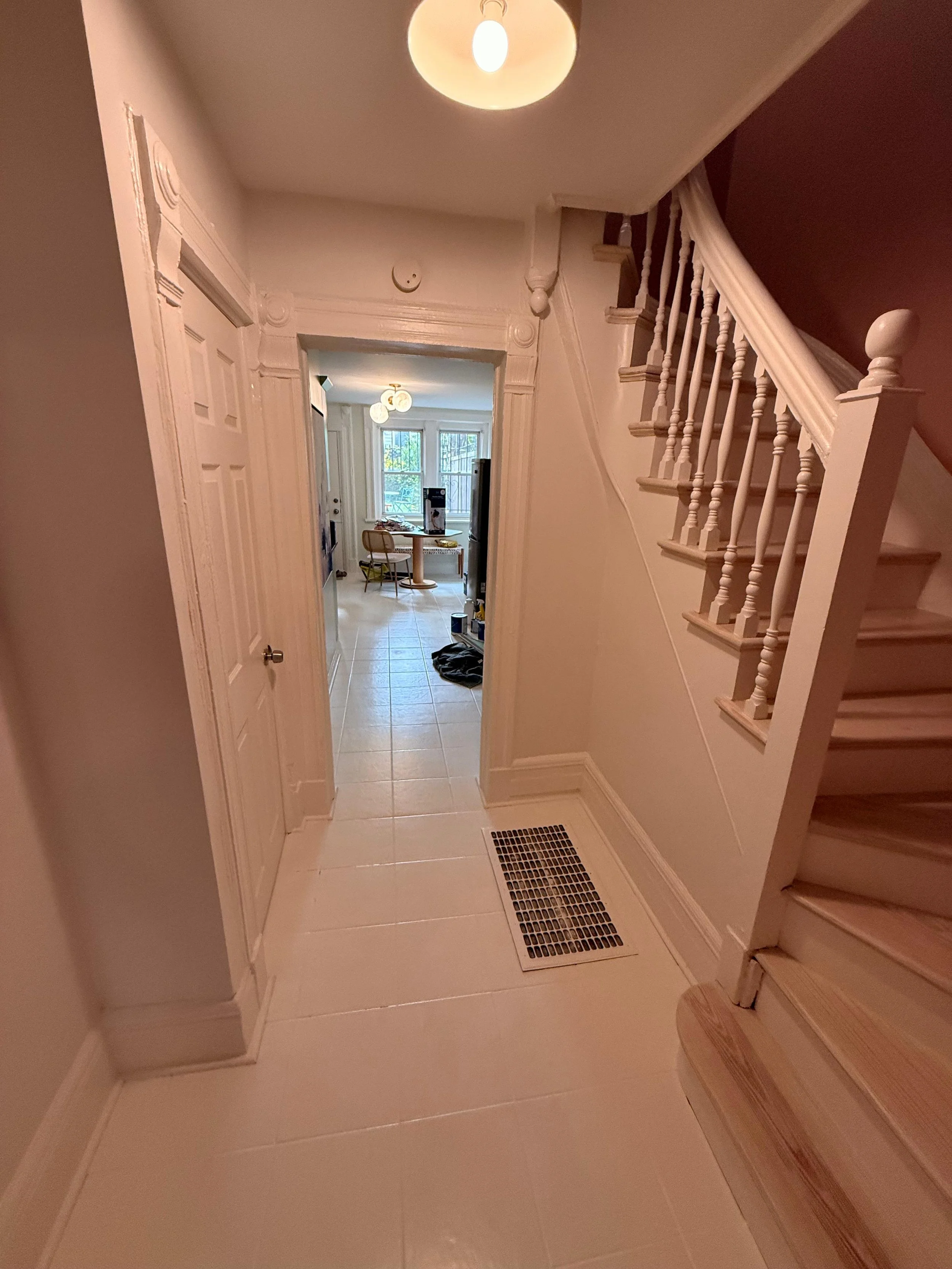 Original historic stair restoration