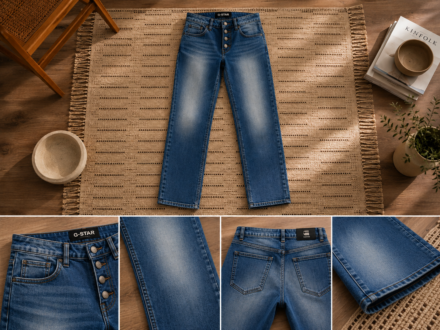 G-STAR 3301 STRAIGHT JEANS