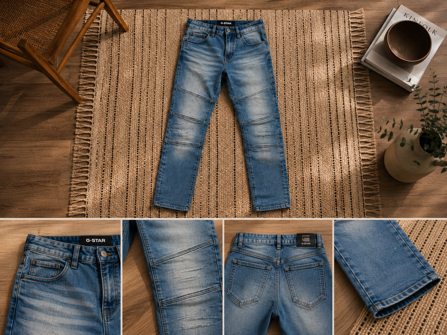G-STAR 3D SKINNY JEANS