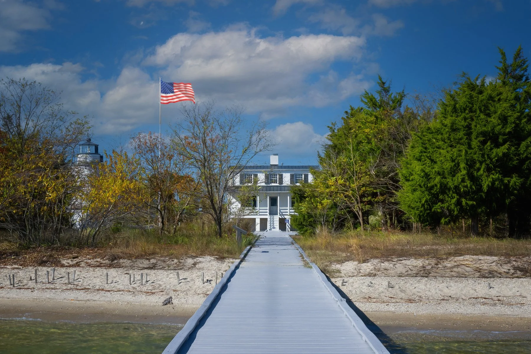 Beyond the Pier - Piney Point Lighthouse