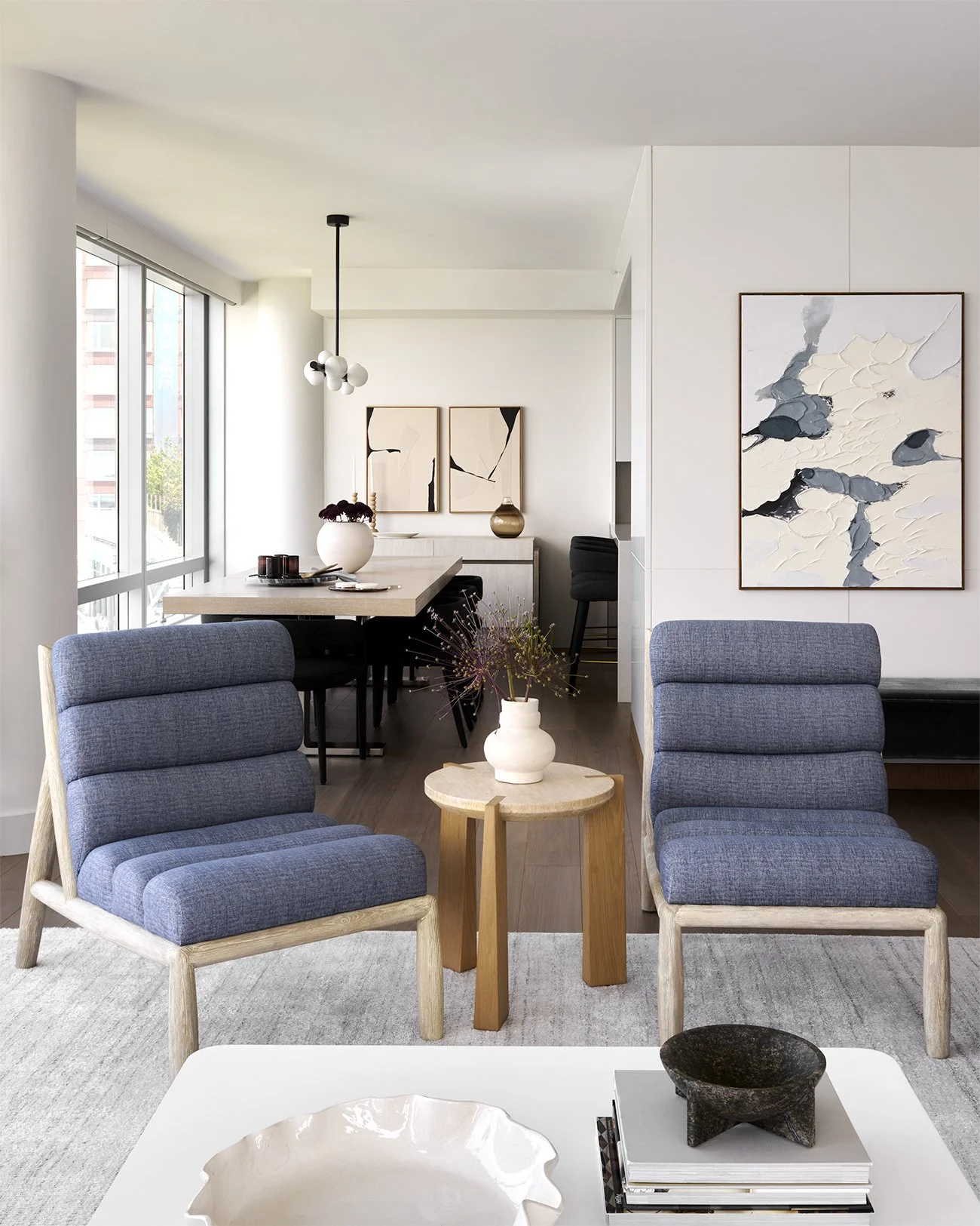 Luxury interior design by HCO Interiors featuring bespoke residential interiors, custom furnishings, modern living spaces and full-service interior design in New Jersey and New York.