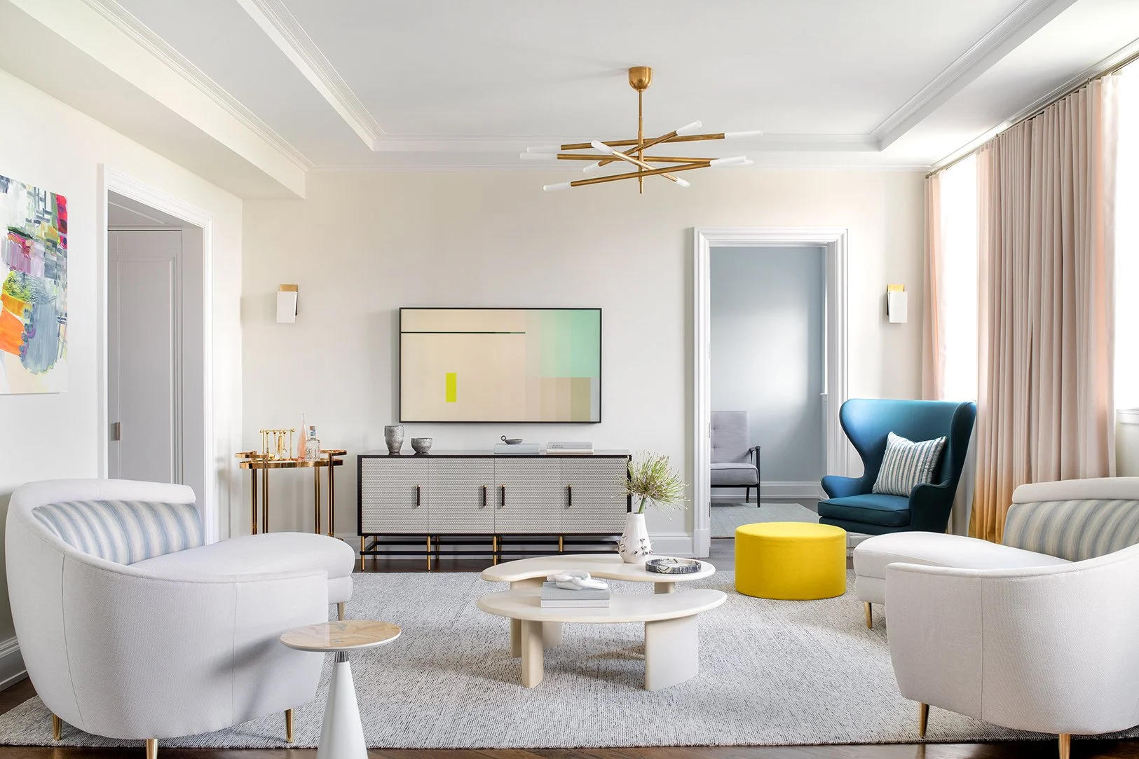 Luxury interior design by HCO Interiors featuring bespoke residential interiors, custom furnishings, modern living spaces and full-service interior design in New Jersey and New York.